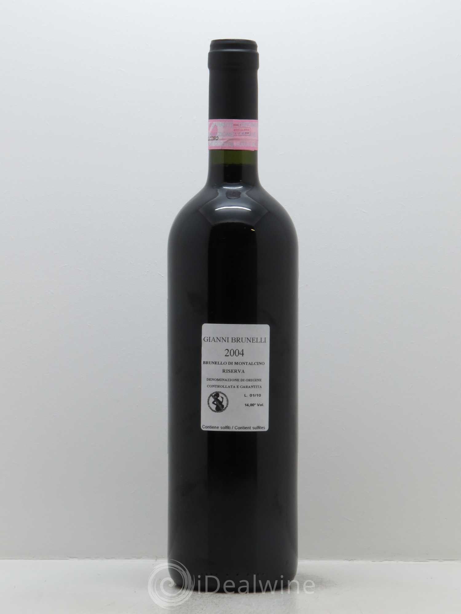 Brunello di Montalcino DOCG Riserva Gianni Brunelli 2004 - Lot de 1 bouteille - 1