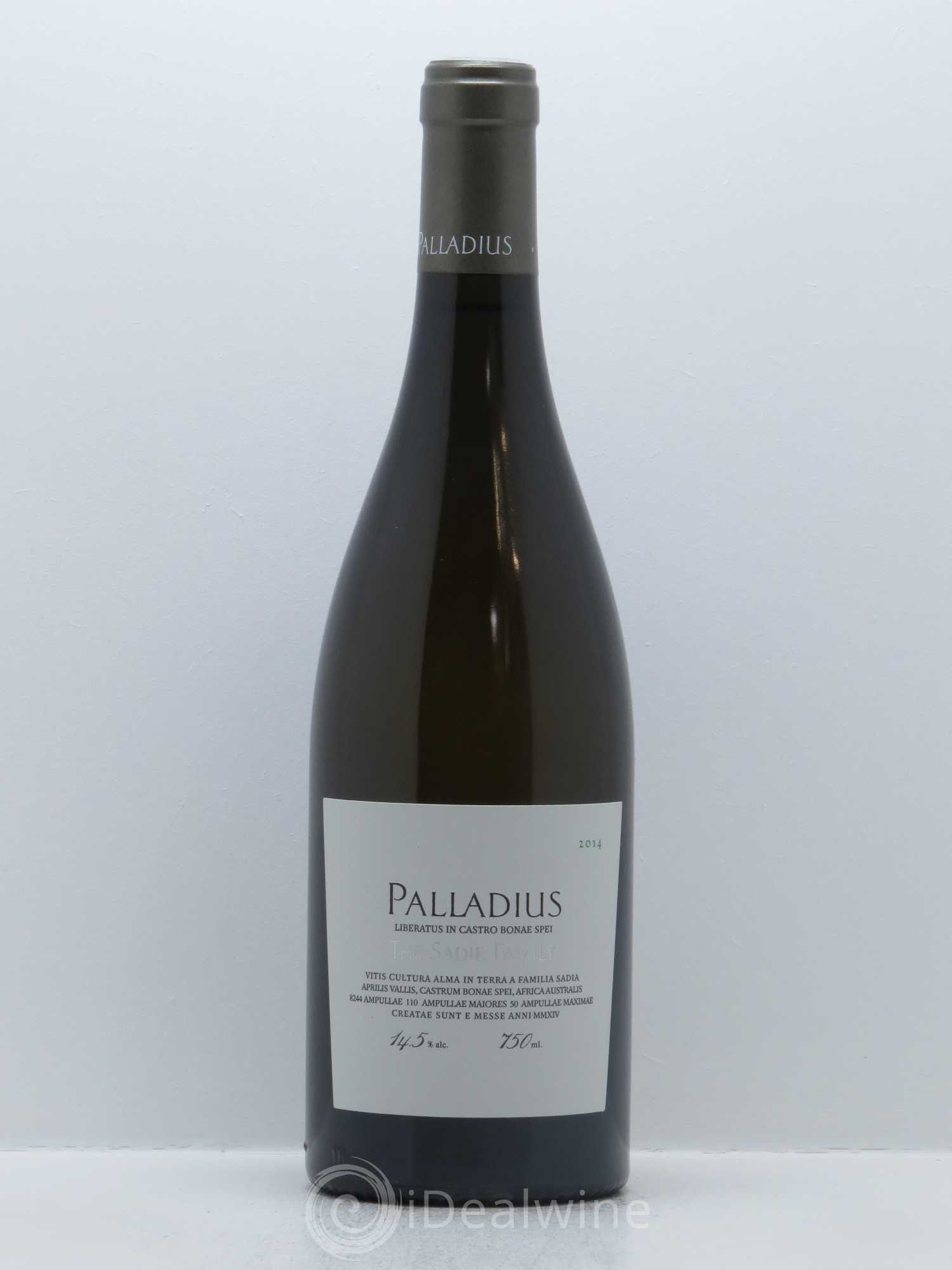 Swartland The Sadie Family Palladius 2014 - Lot de 1 bouteille - 0