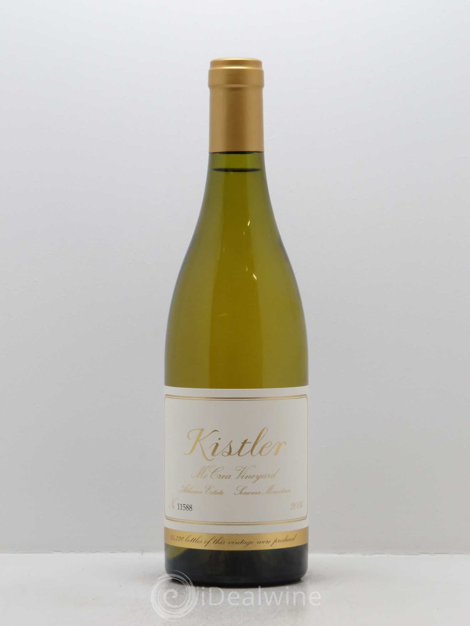 Sonoma Mountain Mc Crea Vineyard Chardonnay Kistler 2014 - Lot de 1 bouteille - 0