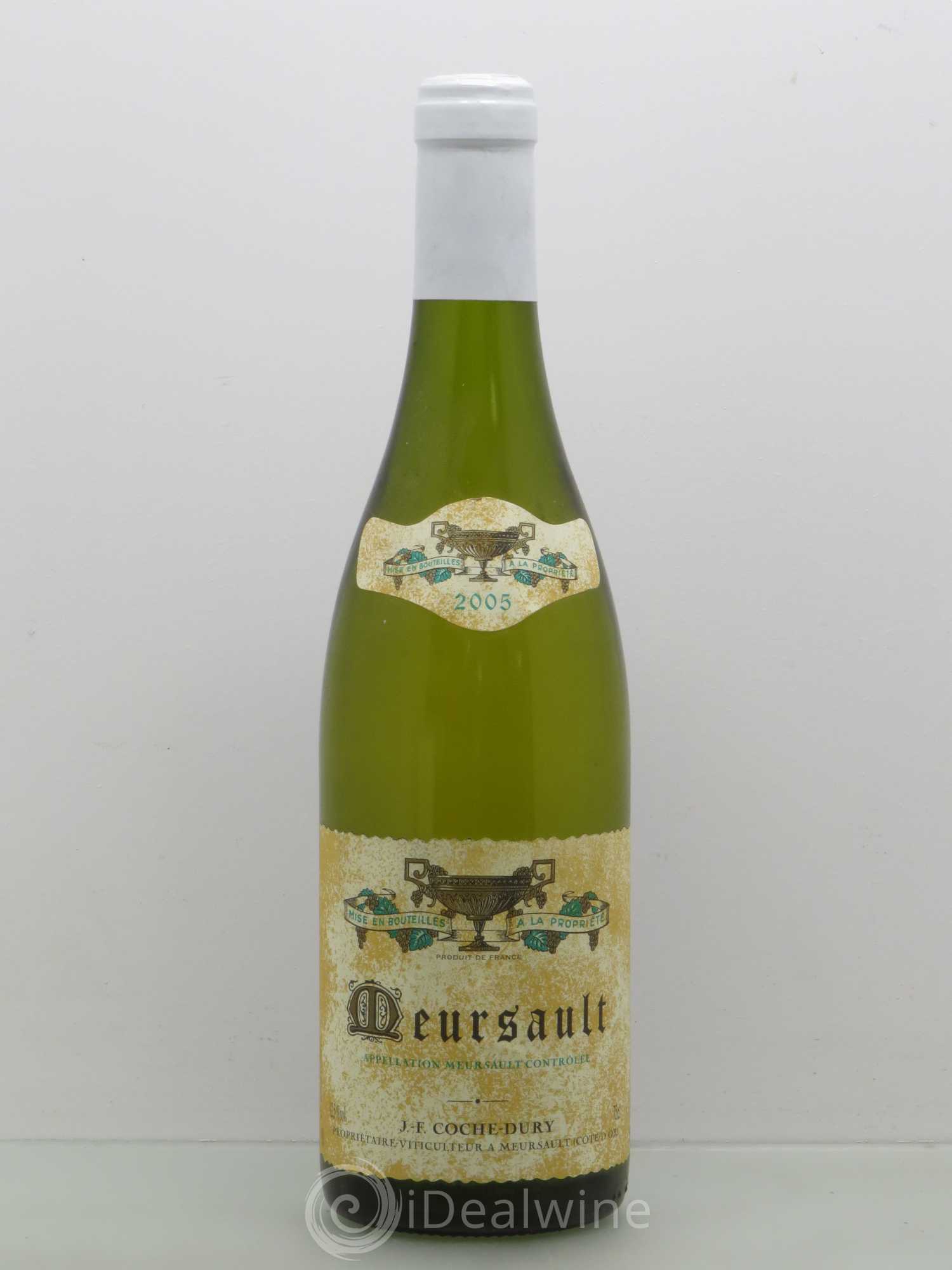 Meursault Coche Dury (Domaine) 2005 - Lot de 1 bouteille - 0