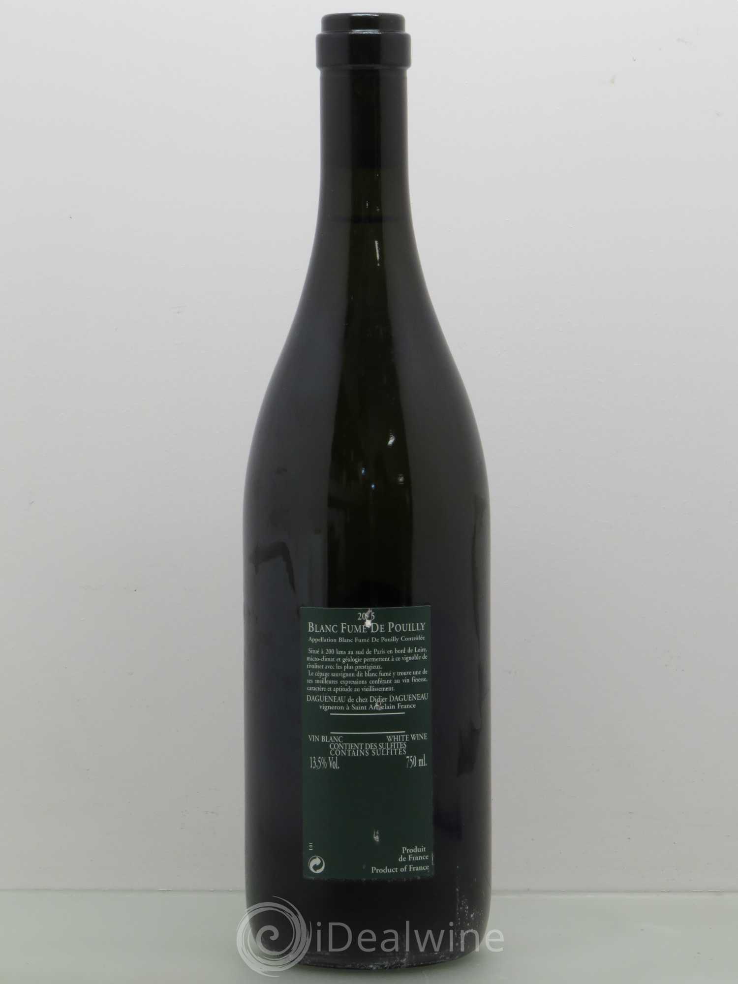 Vin de France (anciennement Pouilly-Fumé) Silex Dagueneau (Domaine Didier - Louis-Benjamin) 2005 - Lot de 1 bouteille - 1