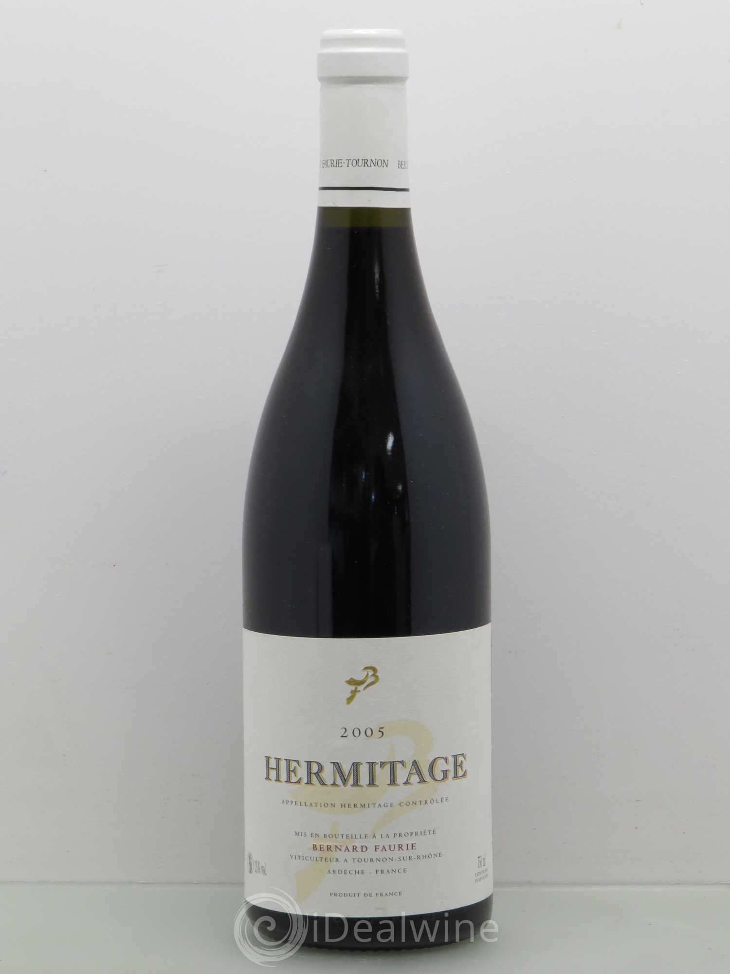 Hermitage Greffieux/Bessards Domaine Bernard Faurie 2005 - Posten von 1 Flasche - 0
