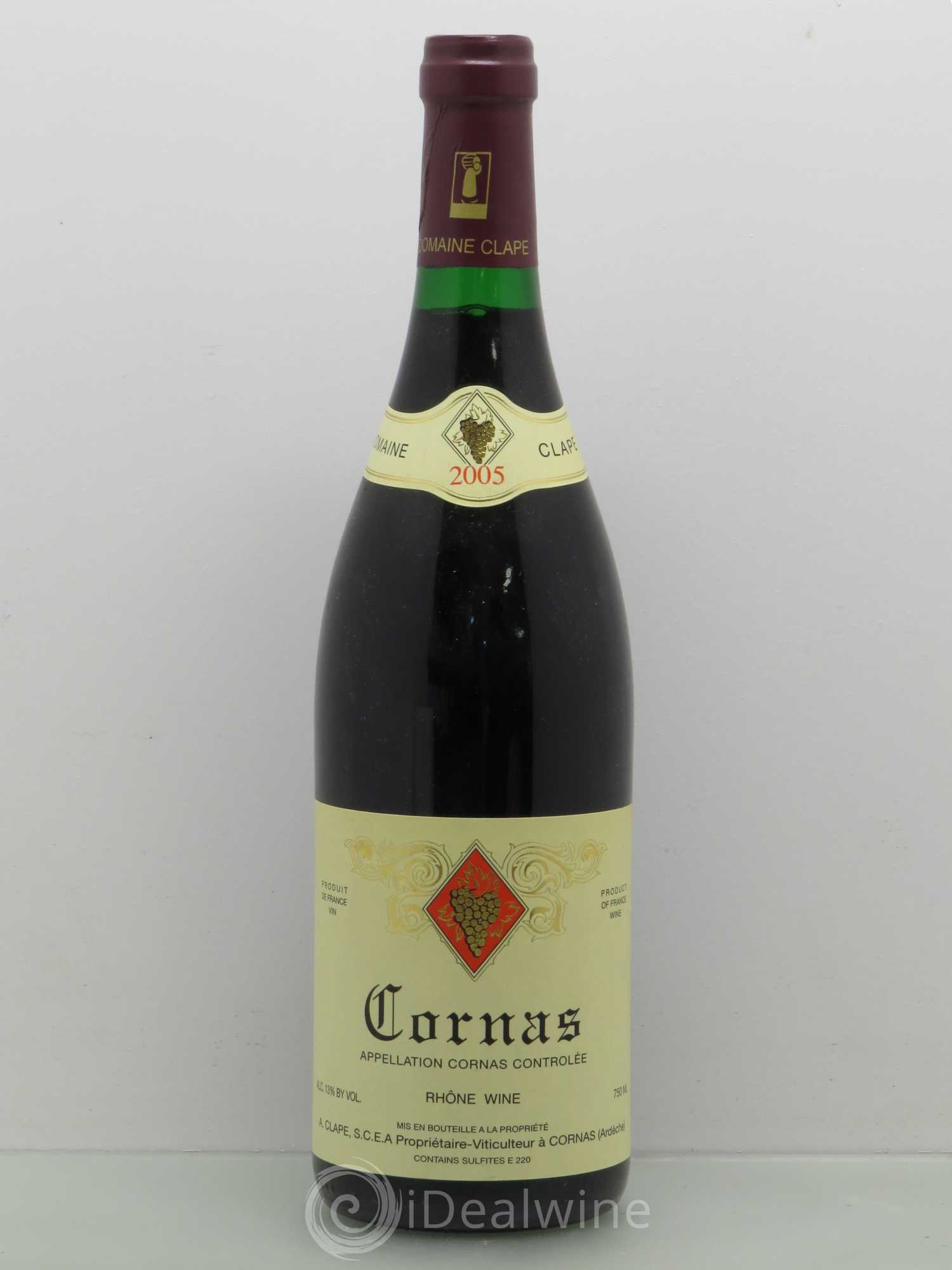 Cornas Auguste Clape 2005 - Lot de 1 bouteille - 0