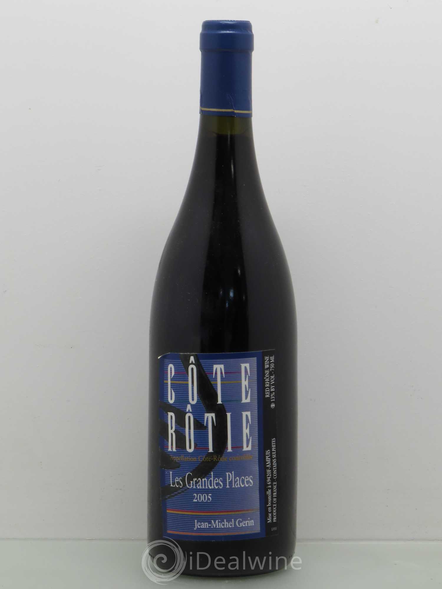 Côte-Rôtie Les Grandes Places Jean-Michel Gerin 2005 - Posten von 1 Flasche - 0