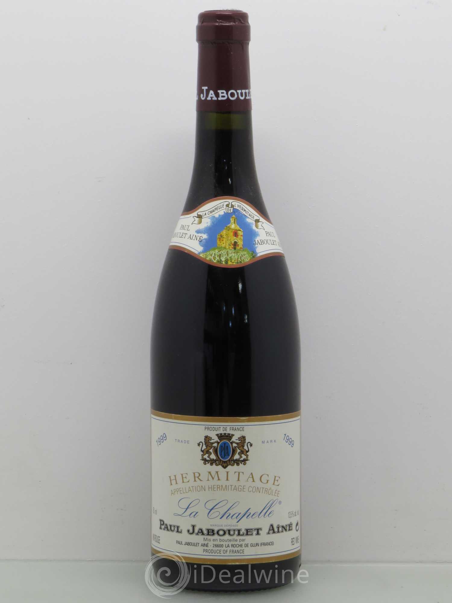 Hermitage La Chapelle Paul Jaboulet Ainé 1999 - Lot de 1 bouteille - 0