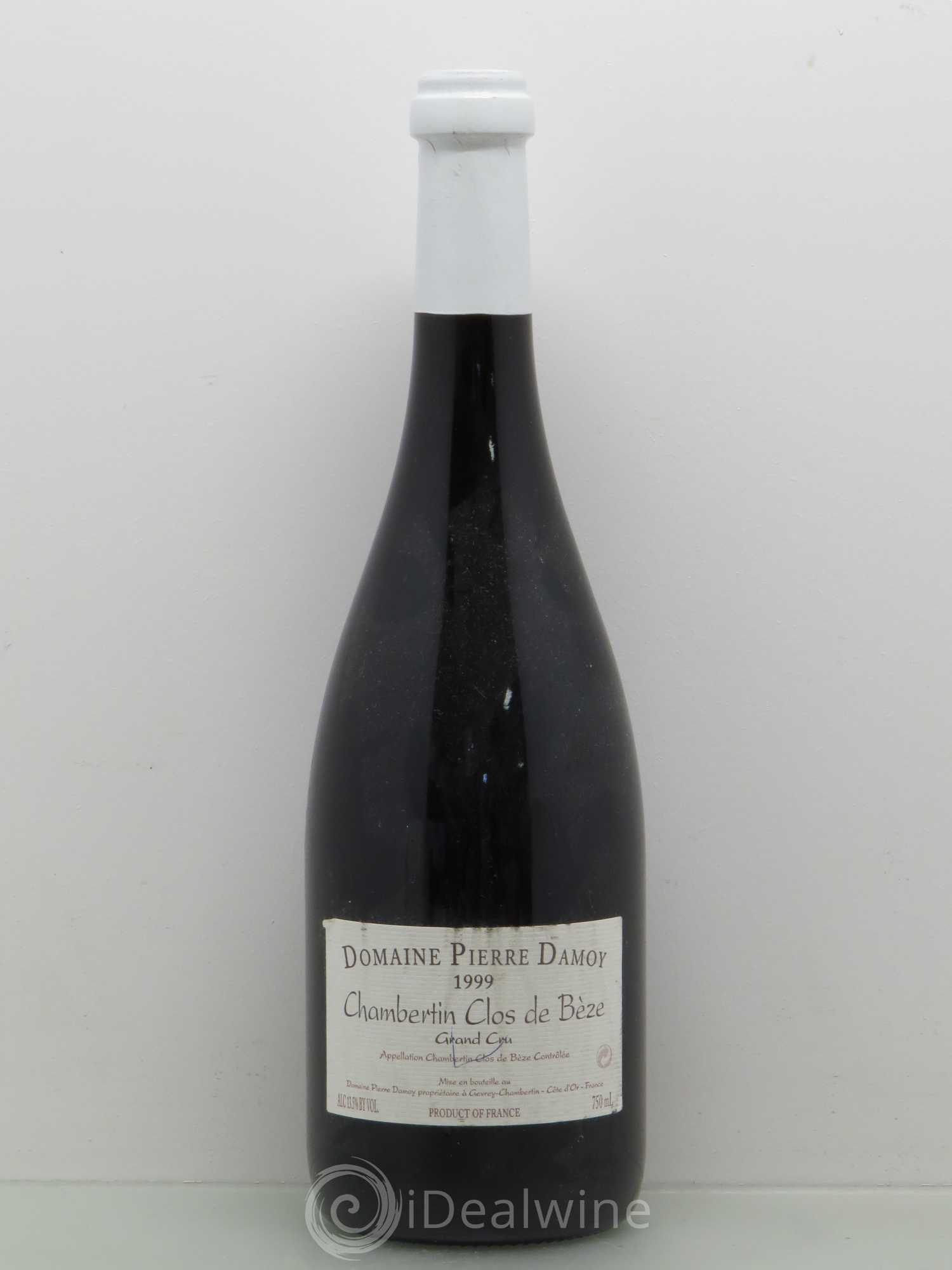 Chambertin Clos de Bèze Grand Cru Pierre Damoy 1999 - Lot de 1 bouteille - 0