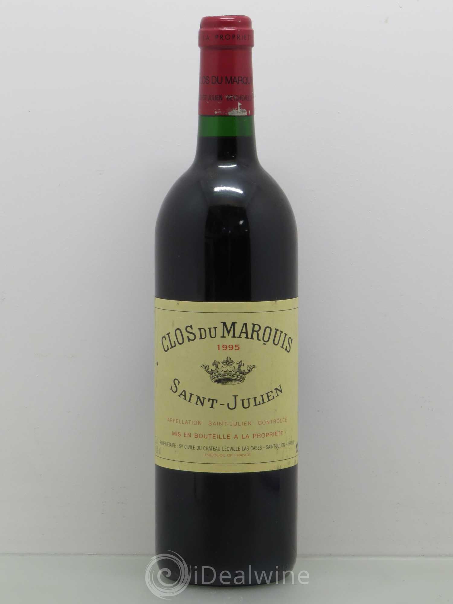 Clos du Marquis 1995 - Lot de 1 bouteille - 0