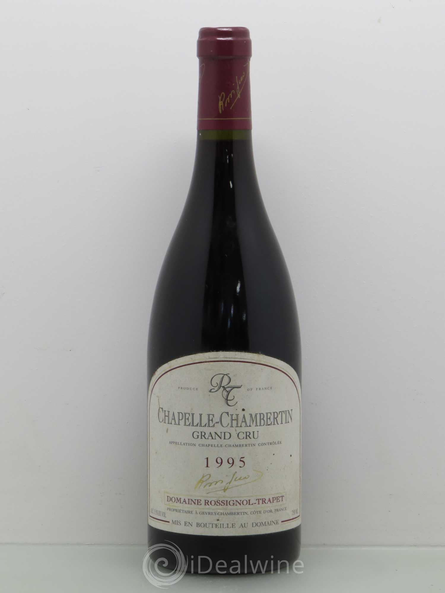Chapelle-Chambertin Grand Cru Rossignol-Trapet (Domaine) 1995 - Lot de 1 bouteille - 0