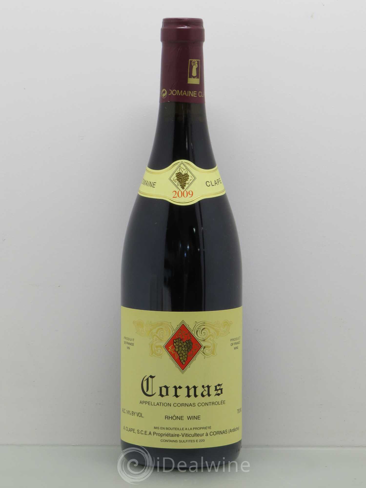 Cornas Auguste Clape 2009 - Lot de 1 bouteille - 0