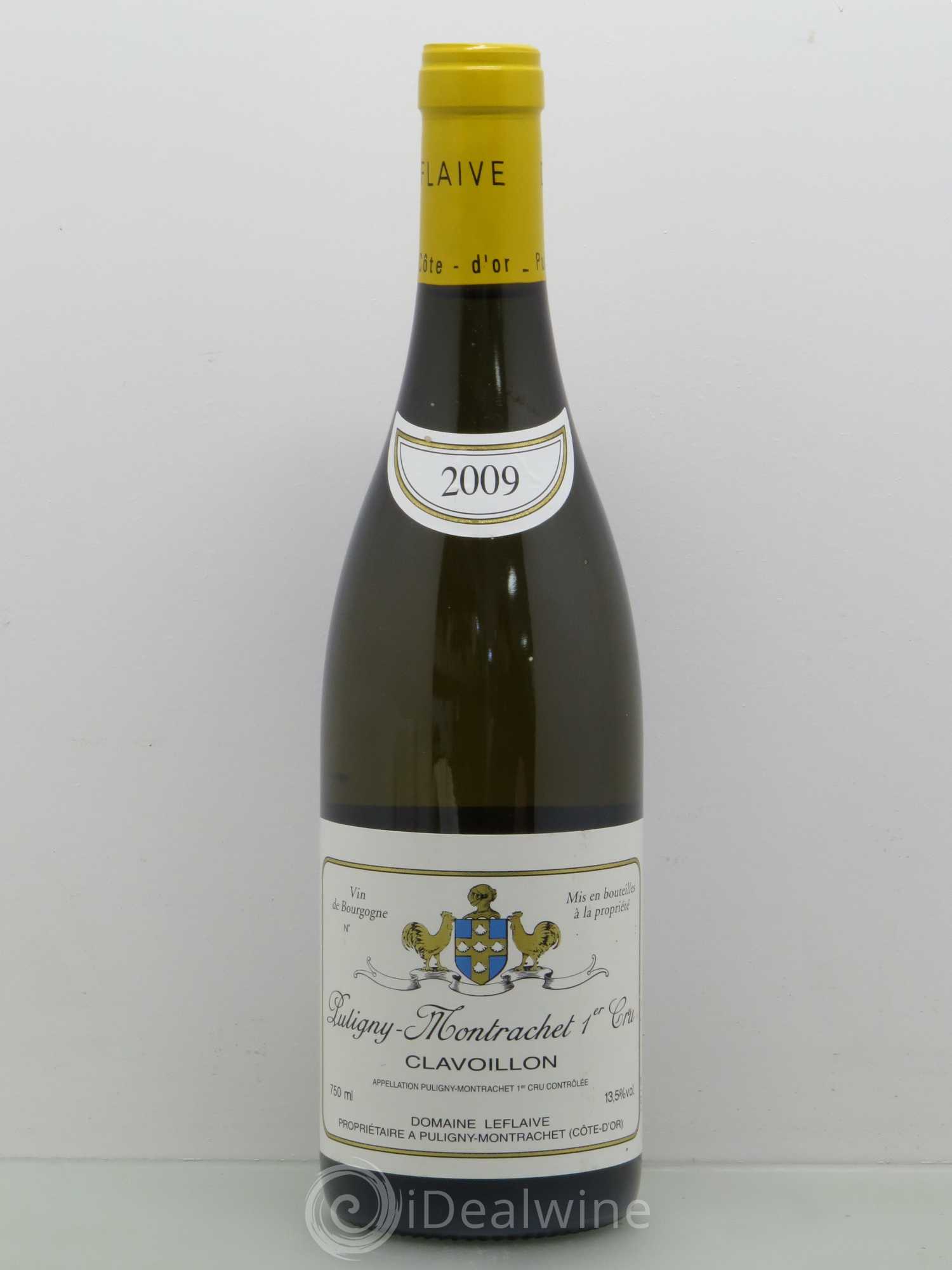 Puligny-Montrachet 1er Cru Clavoillon Leflaive (Domaine) 2009 - Lot de 1 bouteille - 0