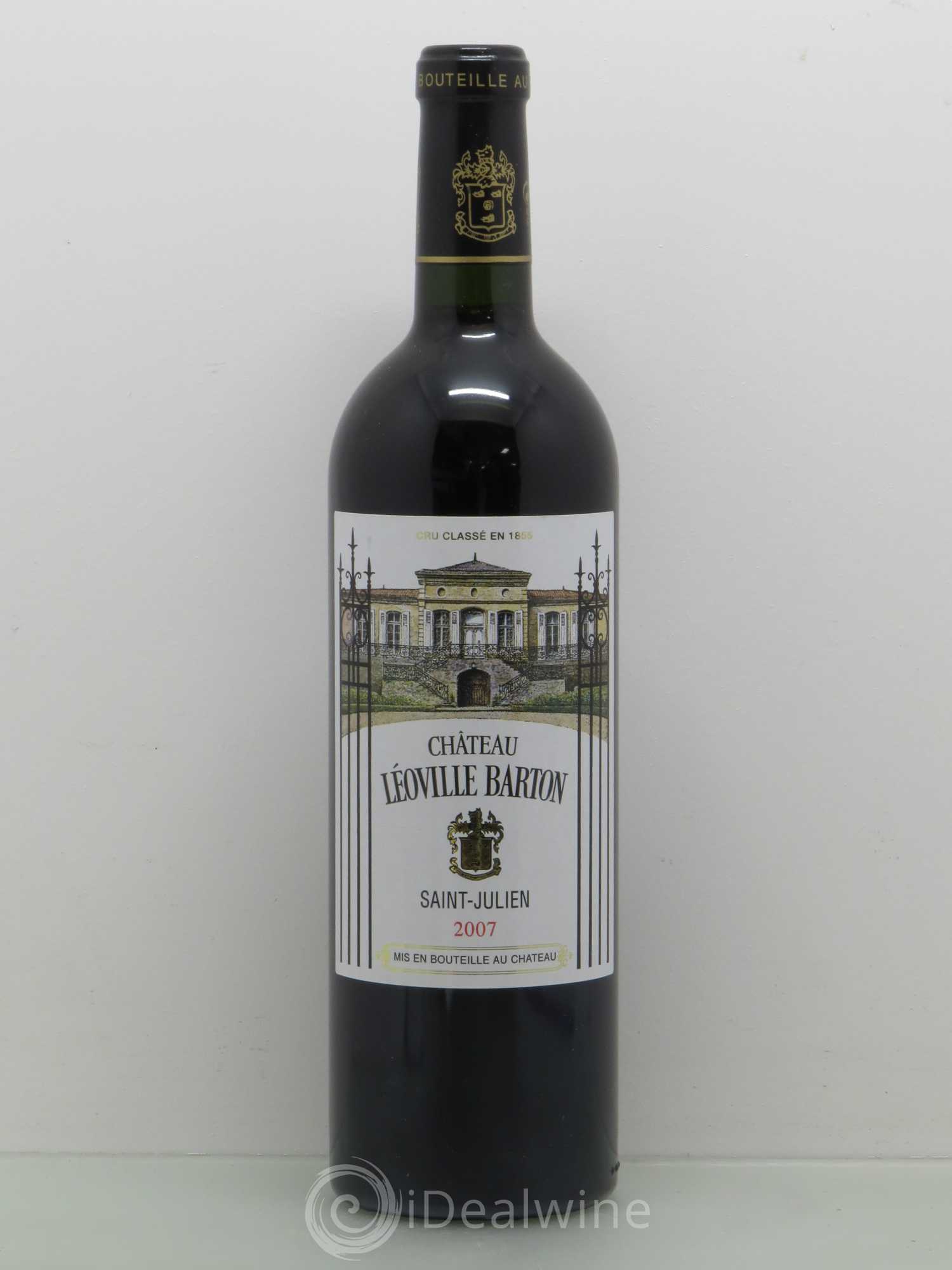 Château Léoville Barton 2ème Grand Cru Classé 2007 - Lot de 1 bouteille - 0