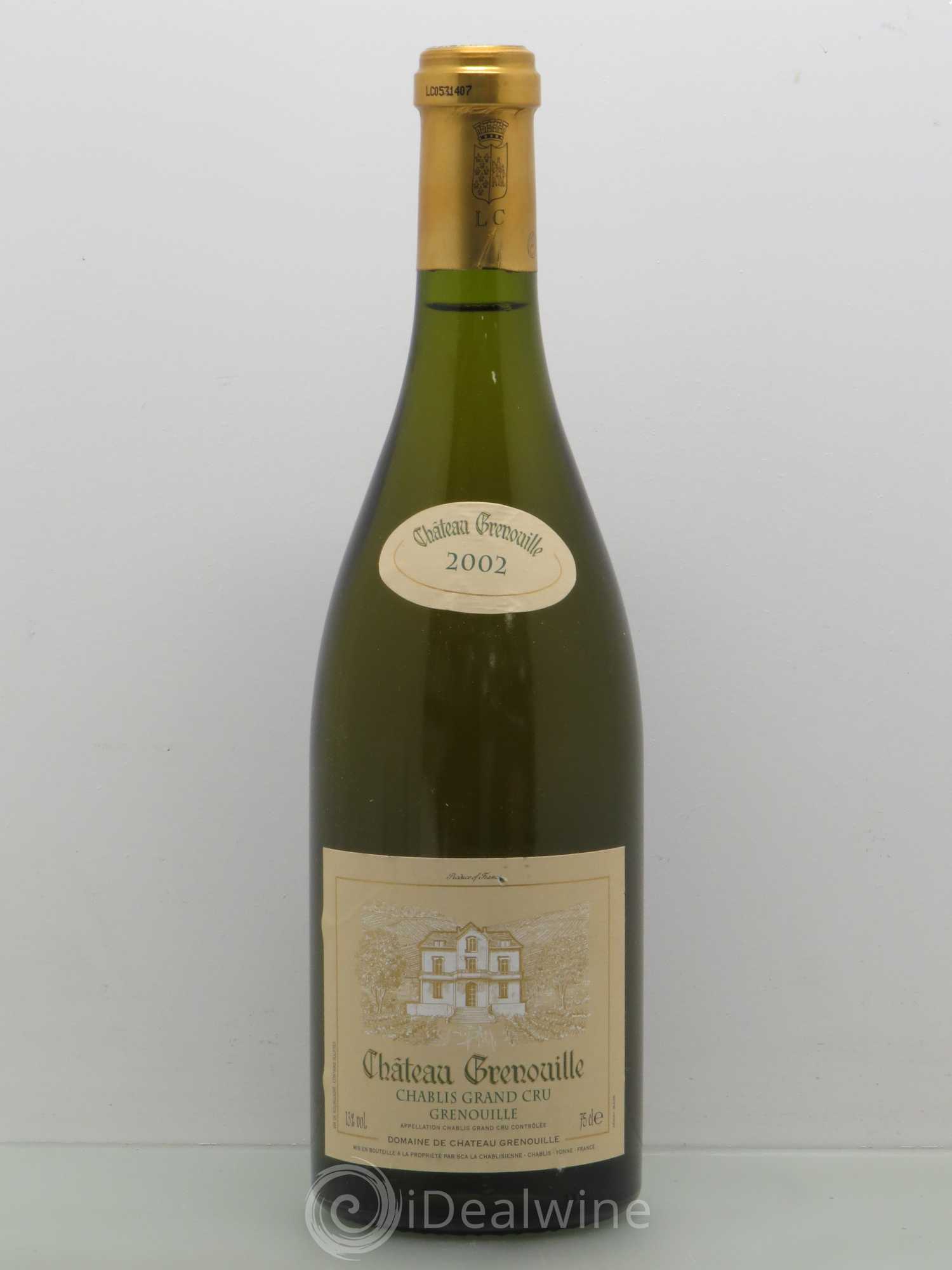 Chablis Grand Cru Château Grenouille 2002 - Posten von 1 Flasche - 0