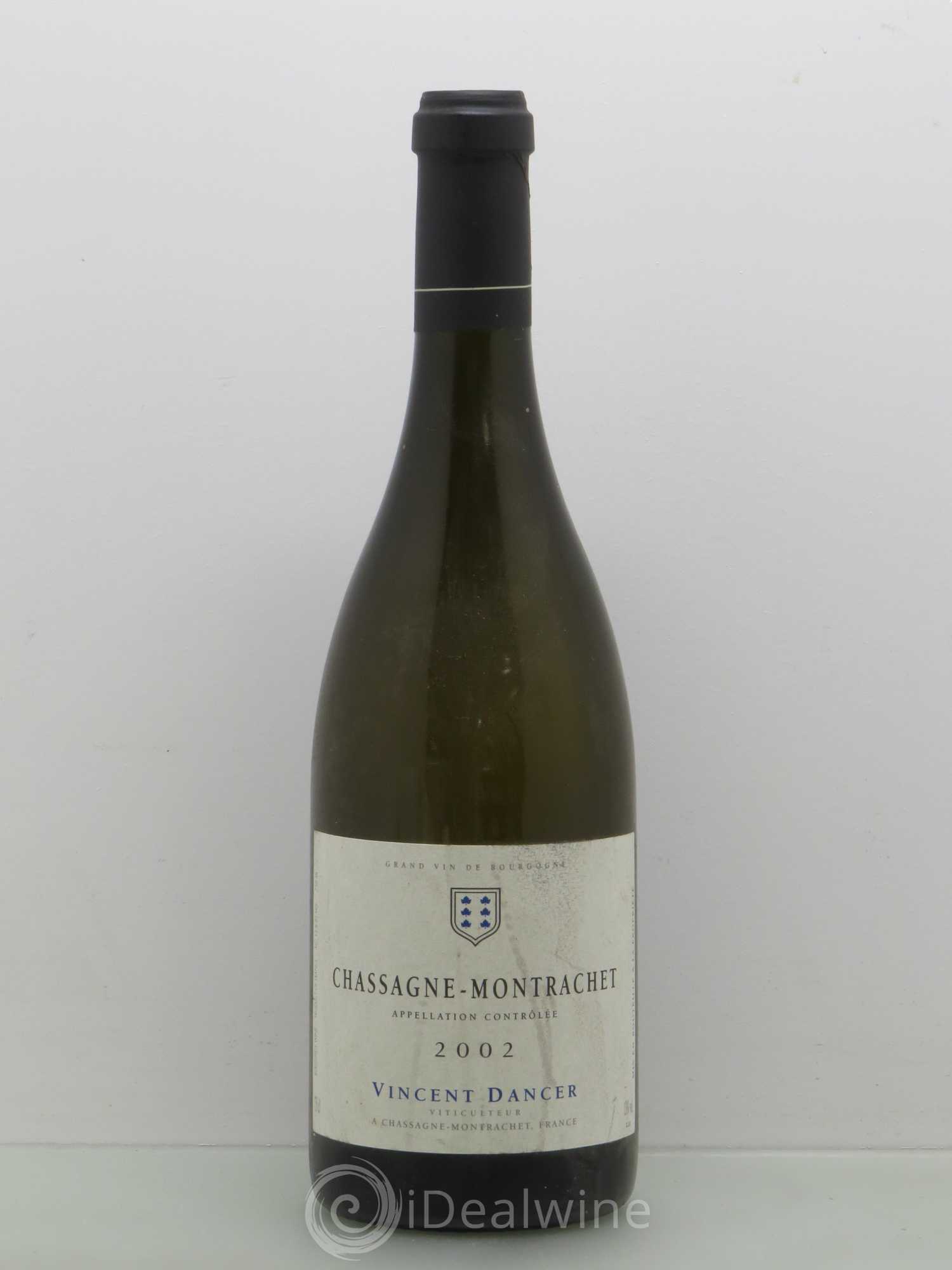 Chassagne-Montrachet Vincent Dancer 2002 - Lot de 1 bouteille - 0