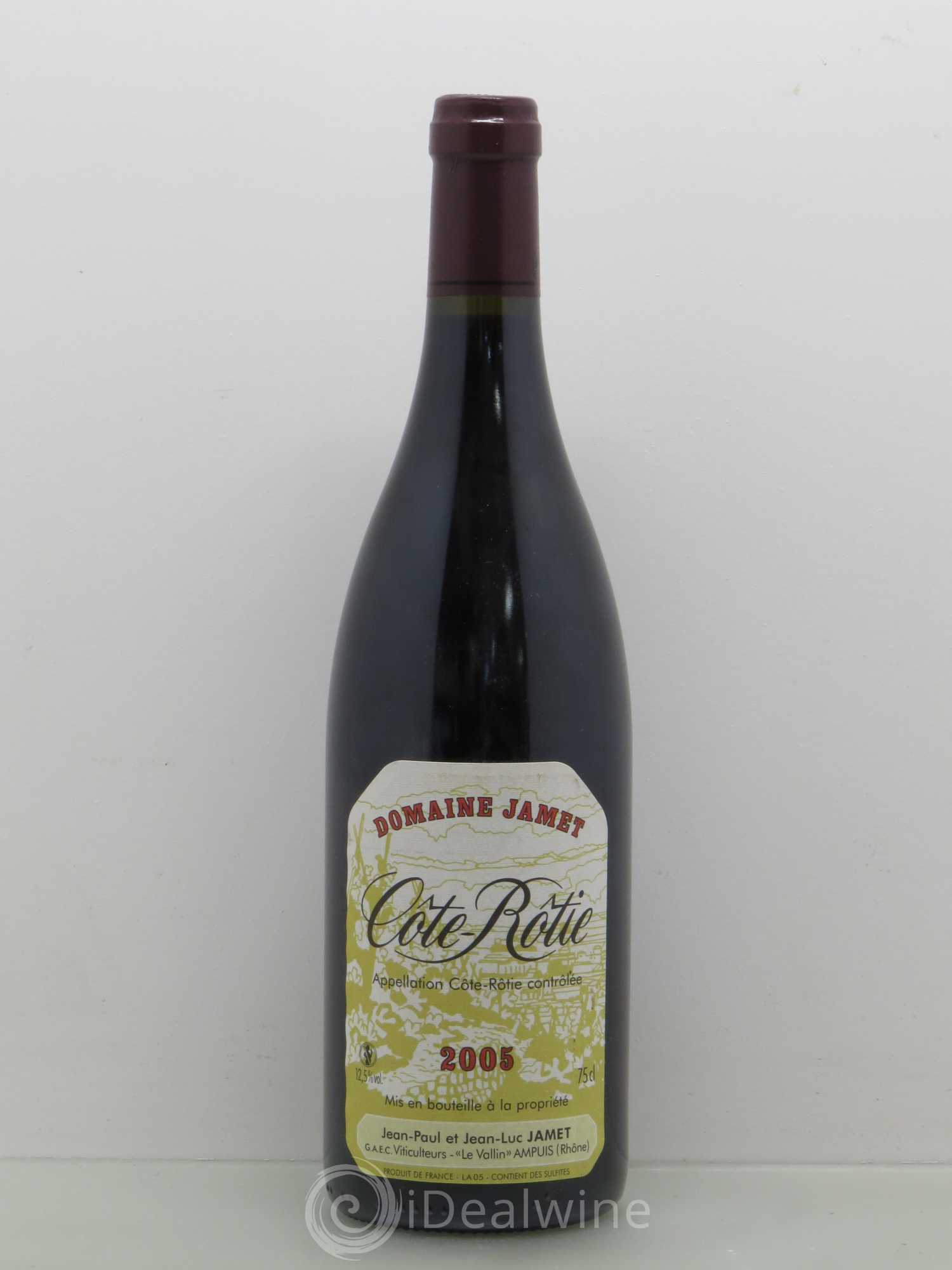 Côte-Rôtie Jamet (Domaine) 2005 - Lot de 1 bouteille - 0