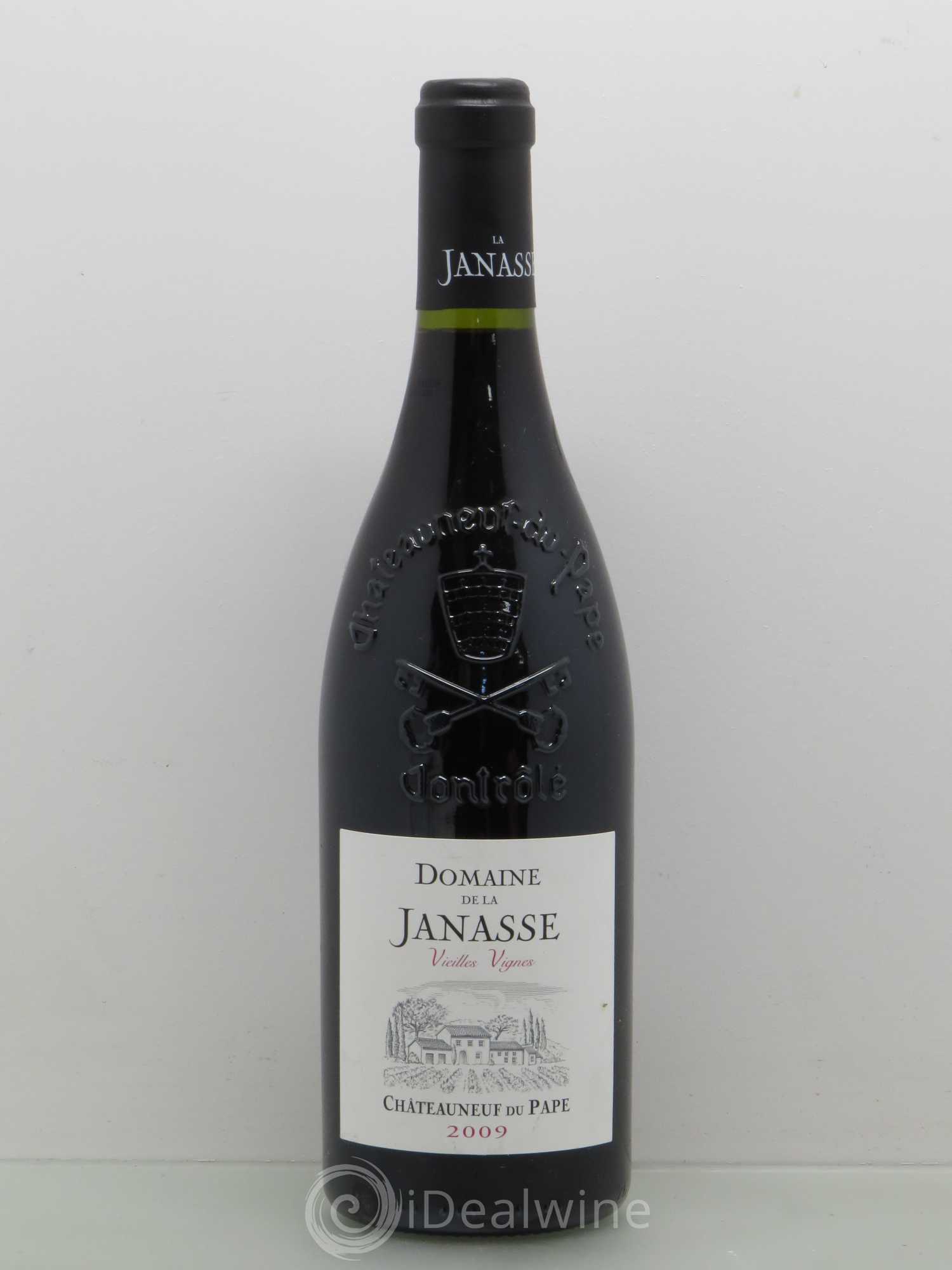 Châteauneuf-du-Pape Cuvée Vieilles Vignes La Janasse (Domaine de) 2009 - Lot de 1 bouteille - 0