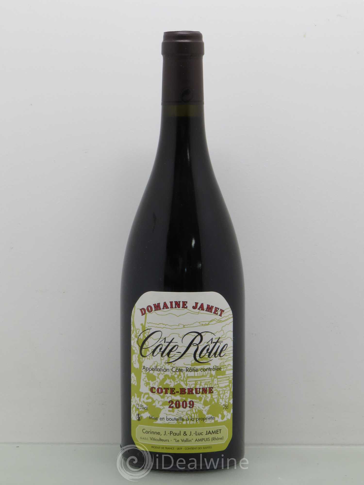 Côte-Rôtie Côte Brune Jamet (Domaine) 2009 - Lot de 1 bouteille - 0