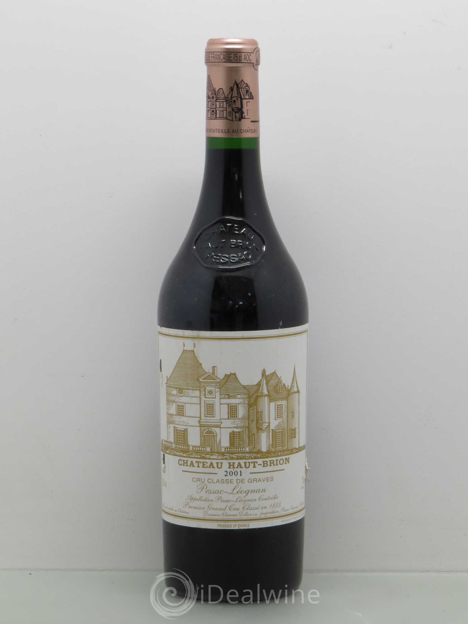Château Haut Brion 1er Grand Cru Classé 2001 - Lot de 1 bouteille - 0