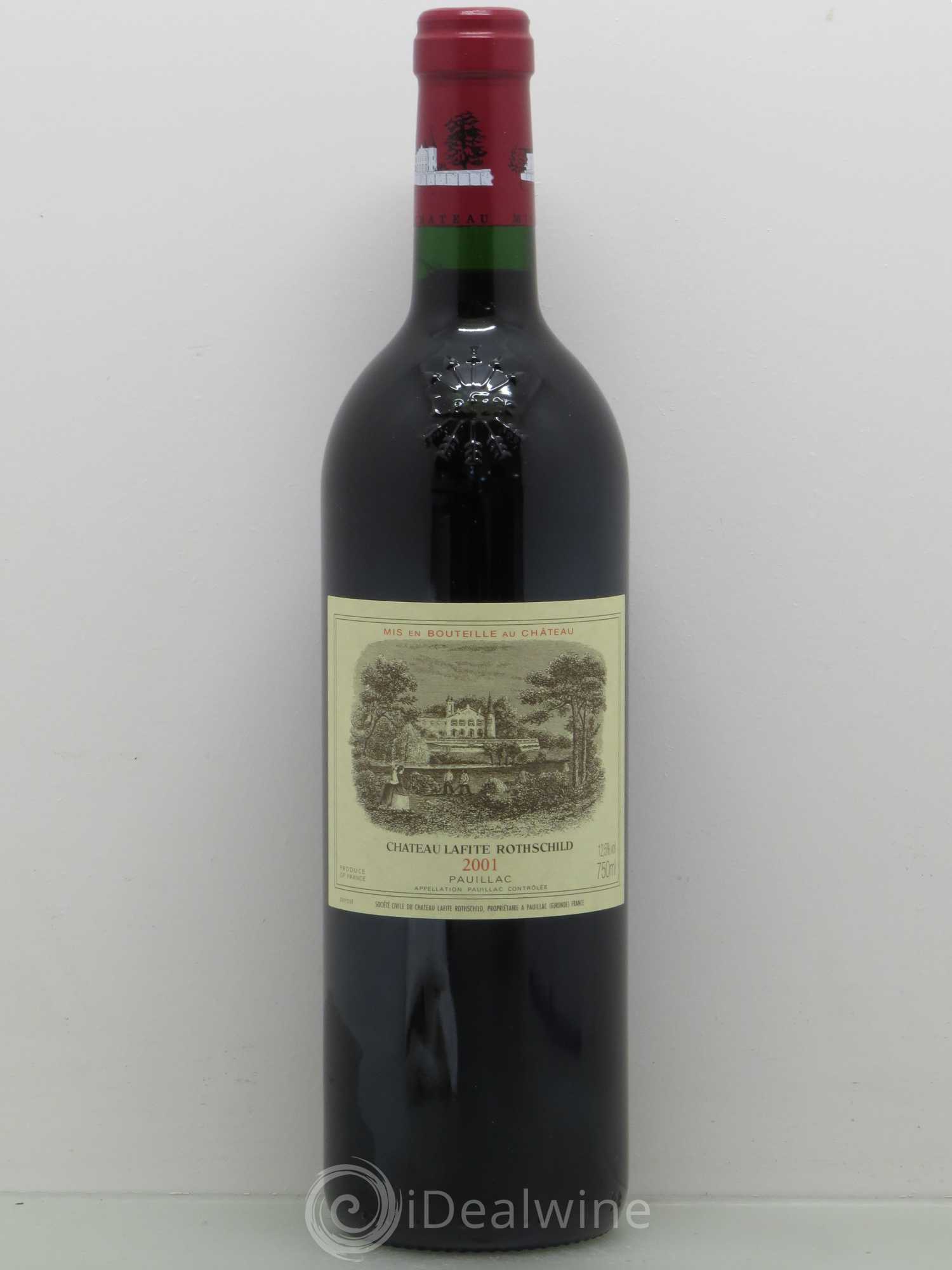Château Lafite Rothschild 1er Grand Cru Classé 2001 - Lot de 1 bouteille - 0