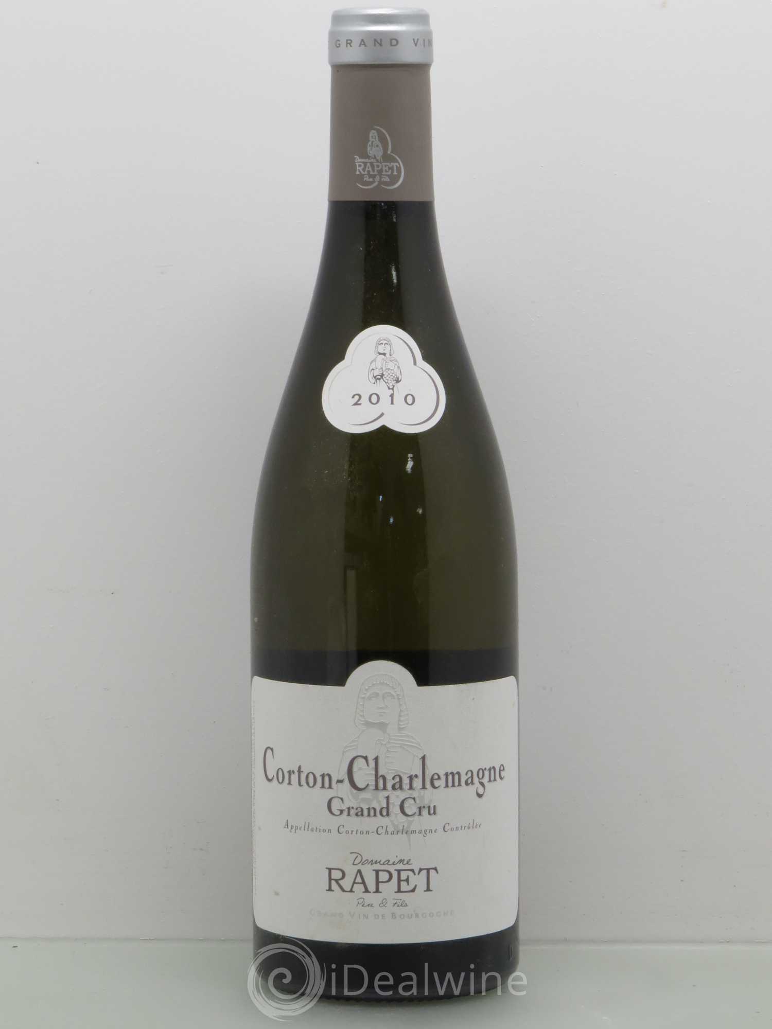 Corton-Charlemagne Grand Cru Rapet Père & Fils 2010 - Lot de 1 bouteille - 0