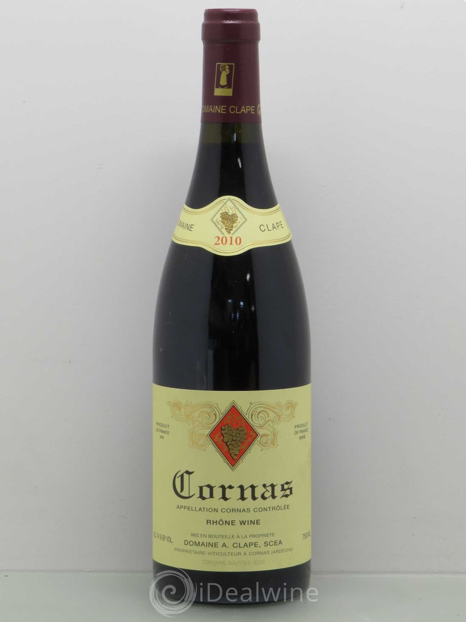 Cornas Auguste Clape 2010 - Lot de 1 bouteille - 0