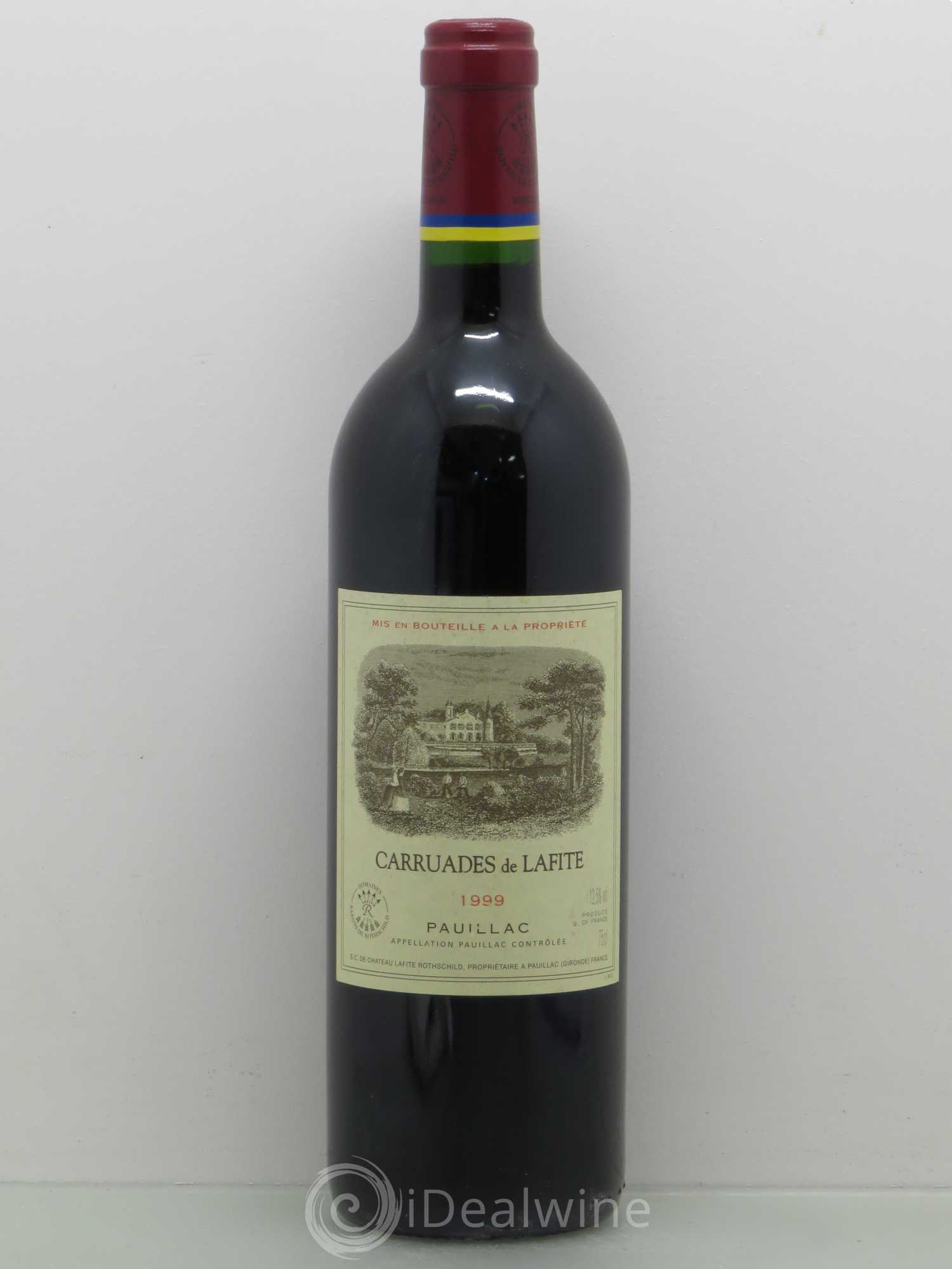 Carruades de Lafite Rothschild Second Vin 1999 - Lot de 1 bouteille - 0