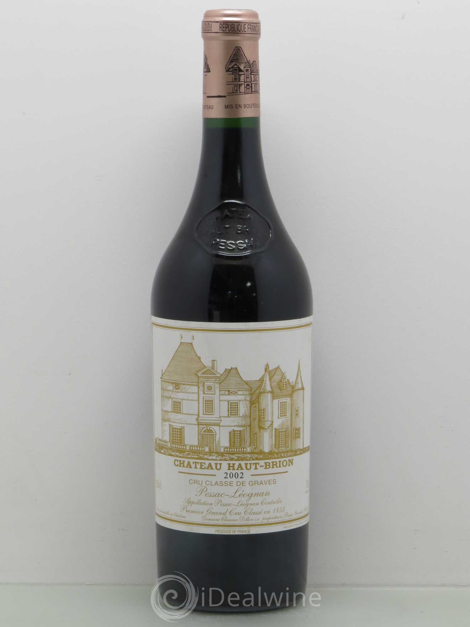 Château Haut Brion 1er Grand Cru Classé 2002 - Lot de 1 bouteille - 0