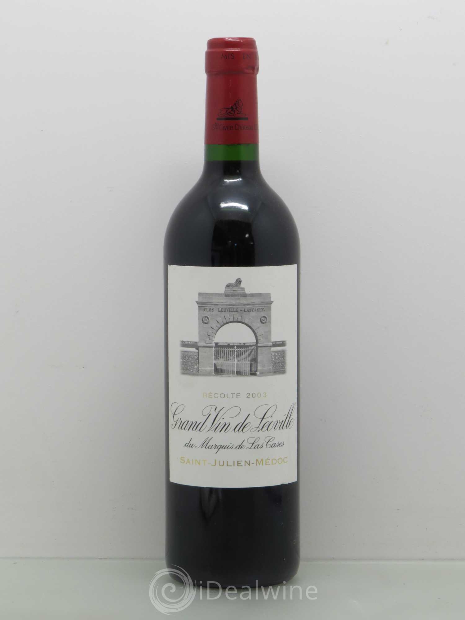 Château Léoville Las Cases 2ème Grand Cru Classé 2003 - Lot de 1 bouteille - 0