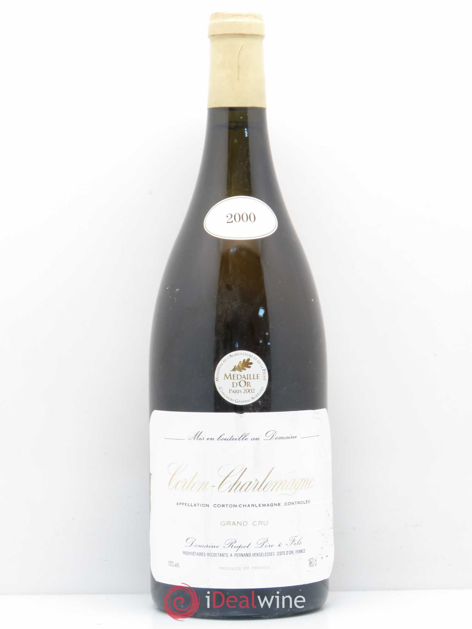 Corton-Charlemagne Grand Cru Rapet Père & Fils 2000 - Lot de 1 magnum - 0