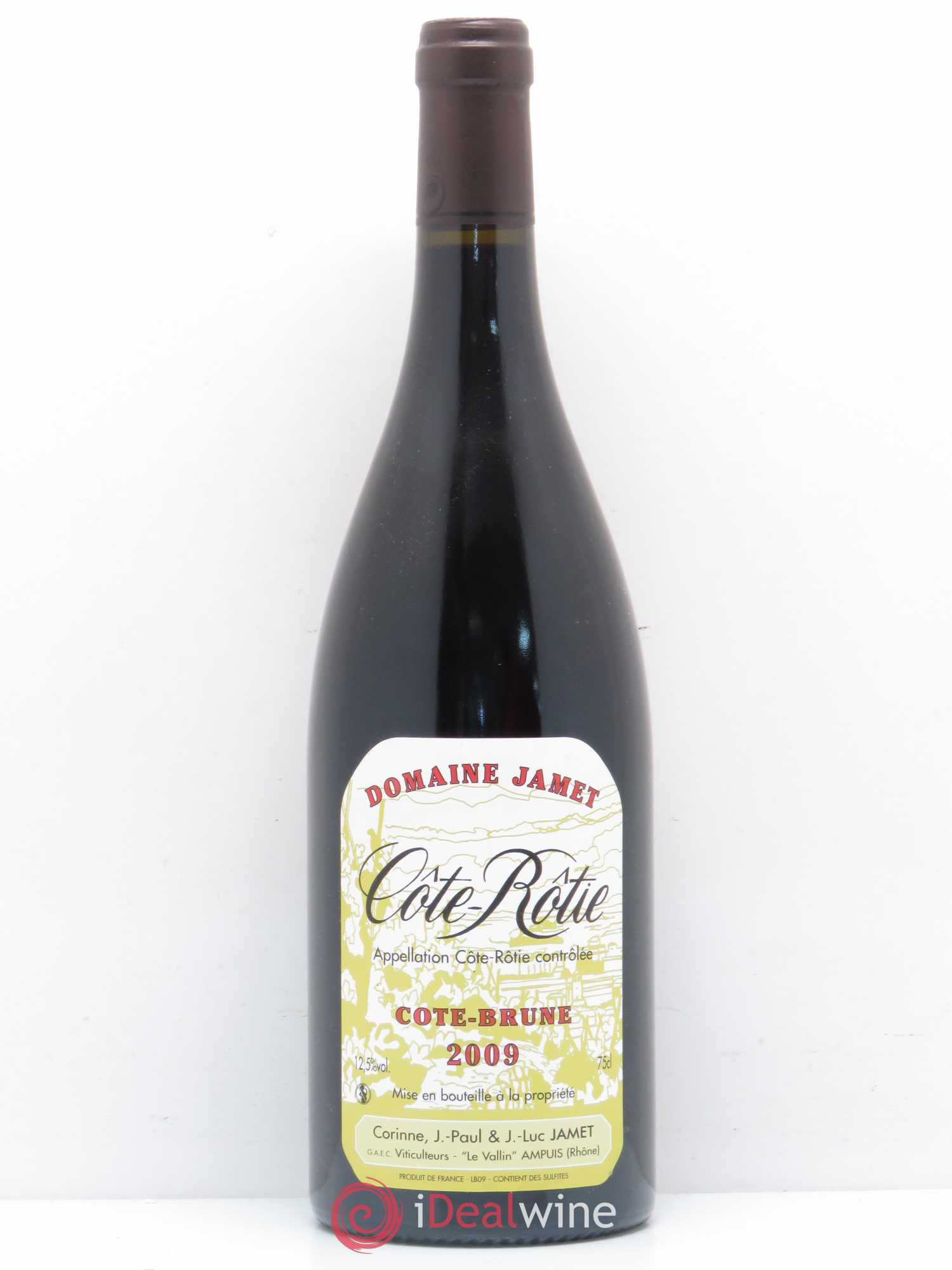 Côte-Rôtie Côte Brune Jamet (Domaine) 2009 - Lot de 1 bouteille - 0