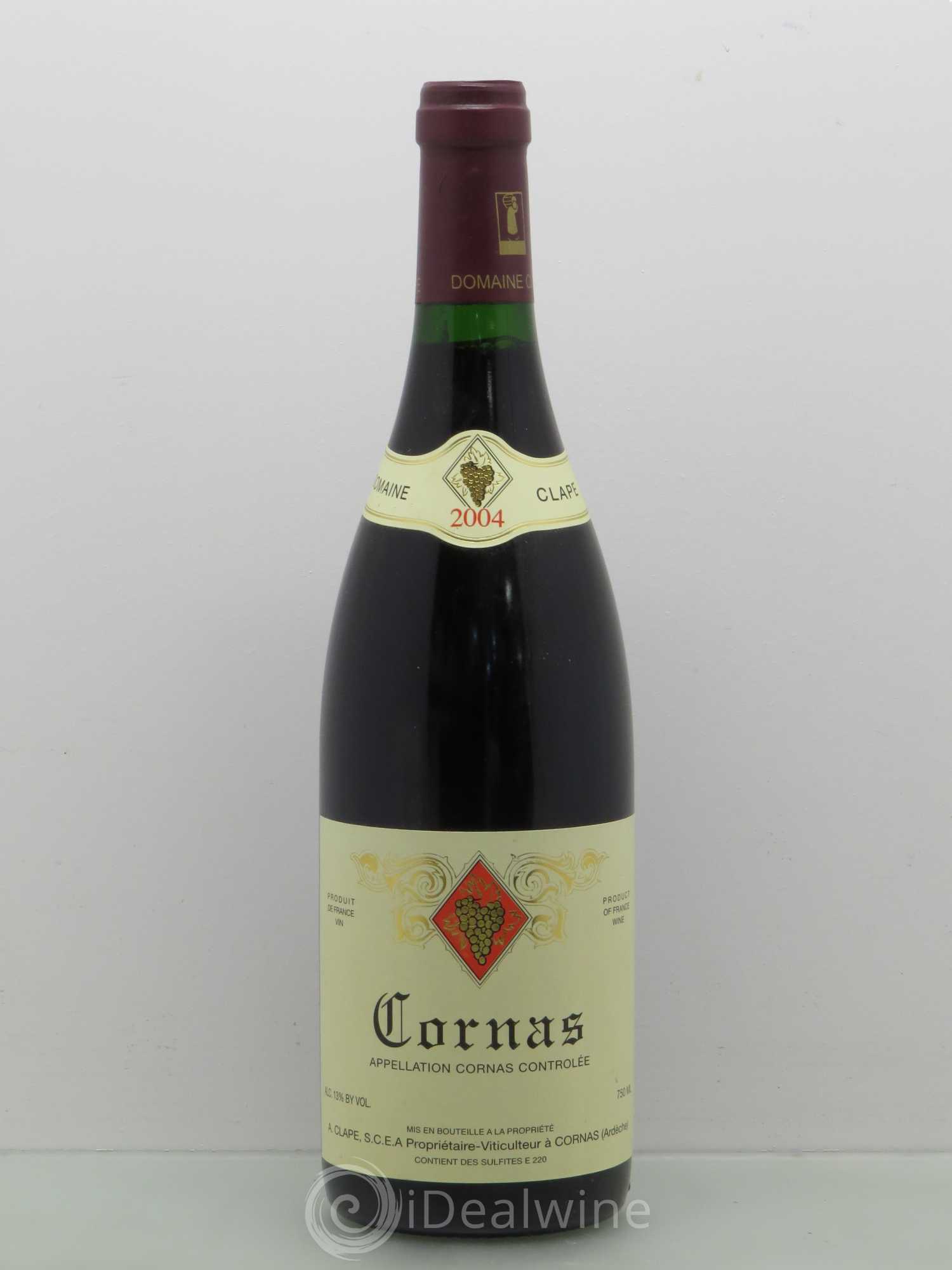 Cornas Auguste Clape 2004 - Lot de 1 bouteille - 0