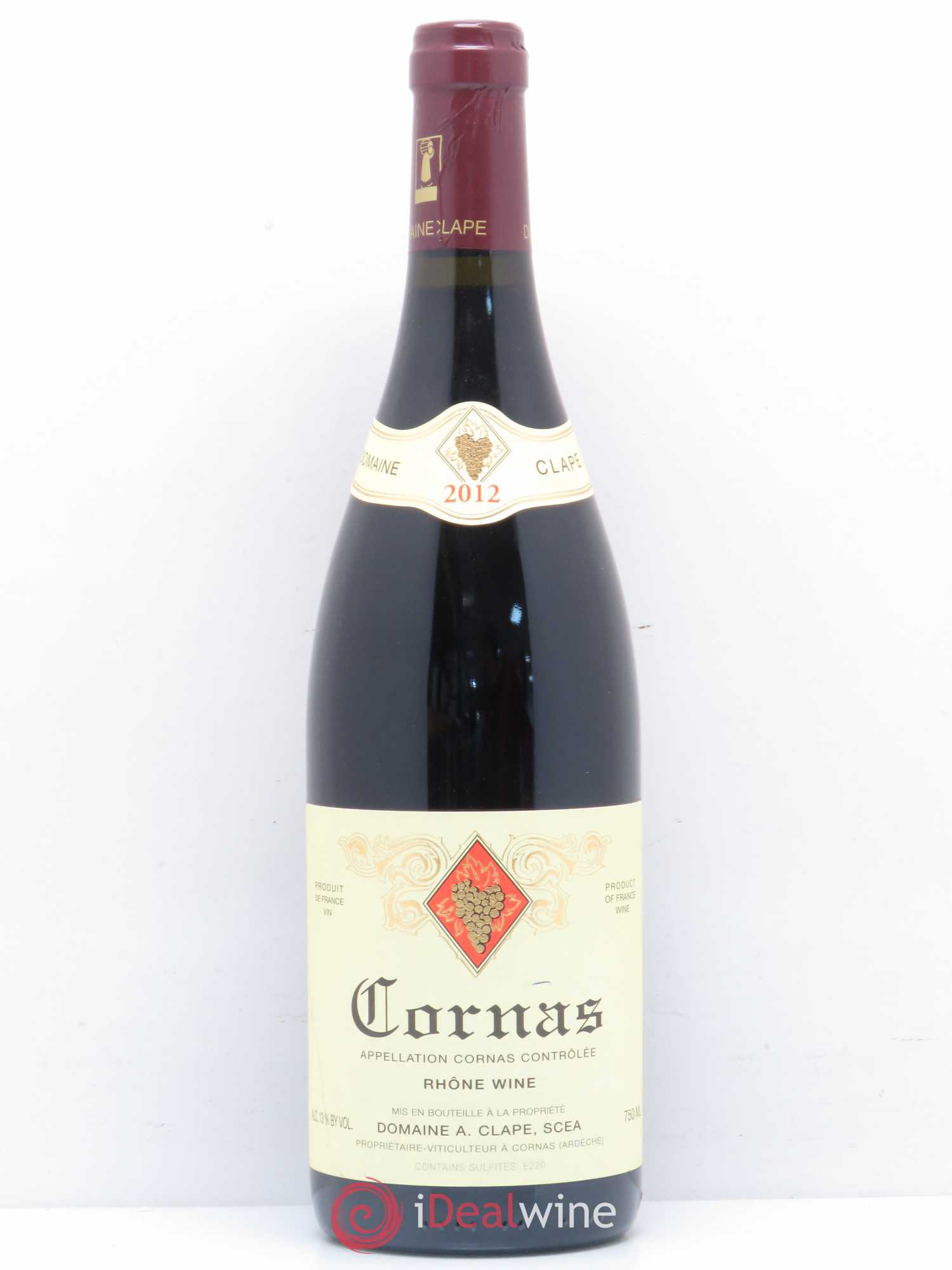 Cornas Auguste Clape 2012 - Lot de 1 bouteille - 0
