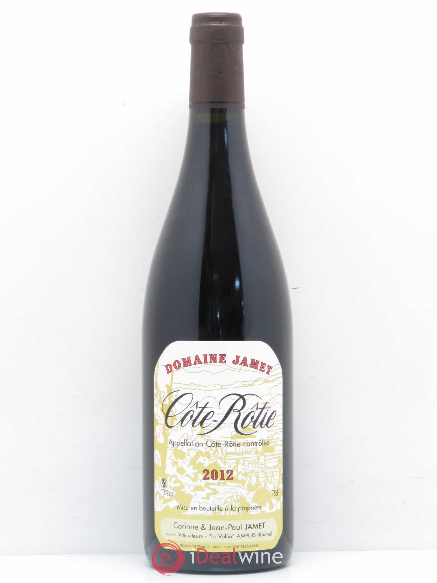 Côte-Rôtie Jamet (Domaine) 2012 - Lot de 1 bouteille - 0