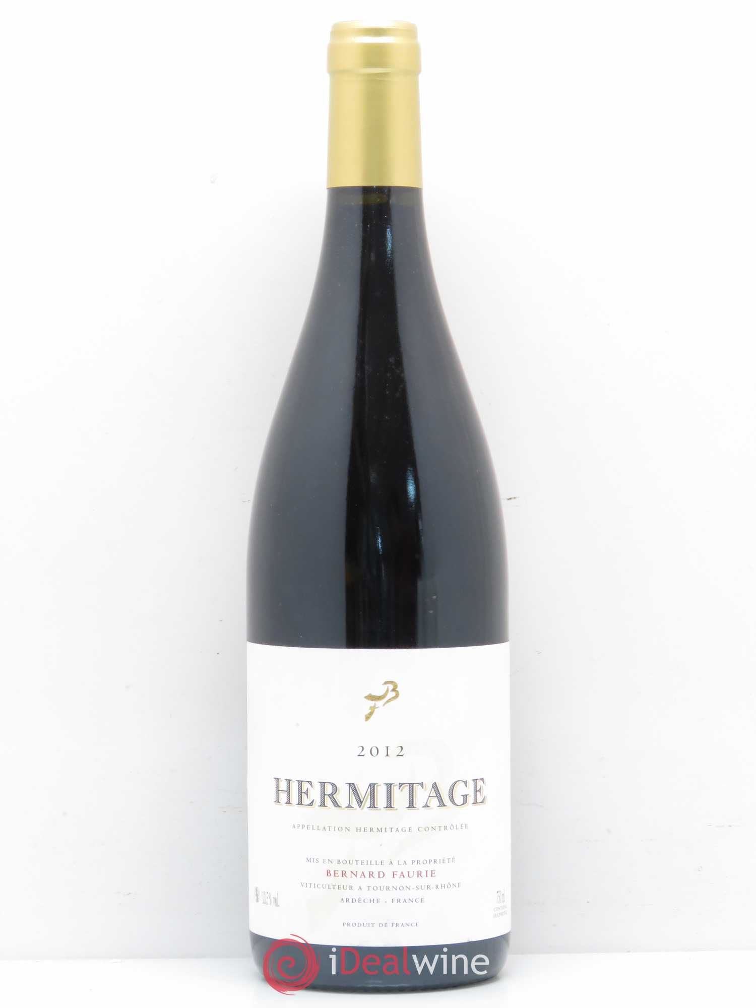 Hermitage Bessard Meal Bernard Faurie 2012 - Posten von 1 Flasche - 0