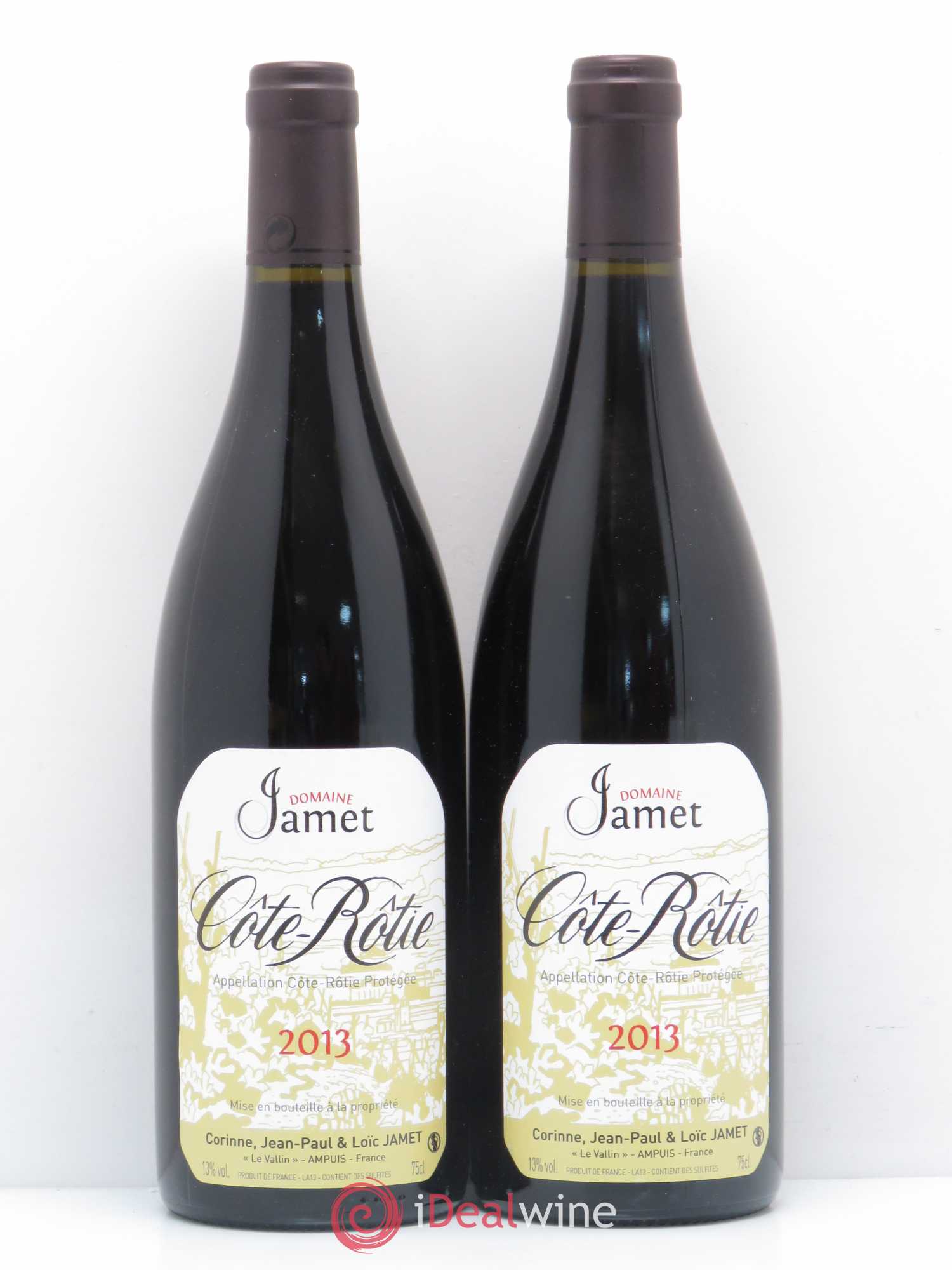 Côte-Rôtie Jamet (Domaine) 2013 - Lot de 2 bouteilles - 0