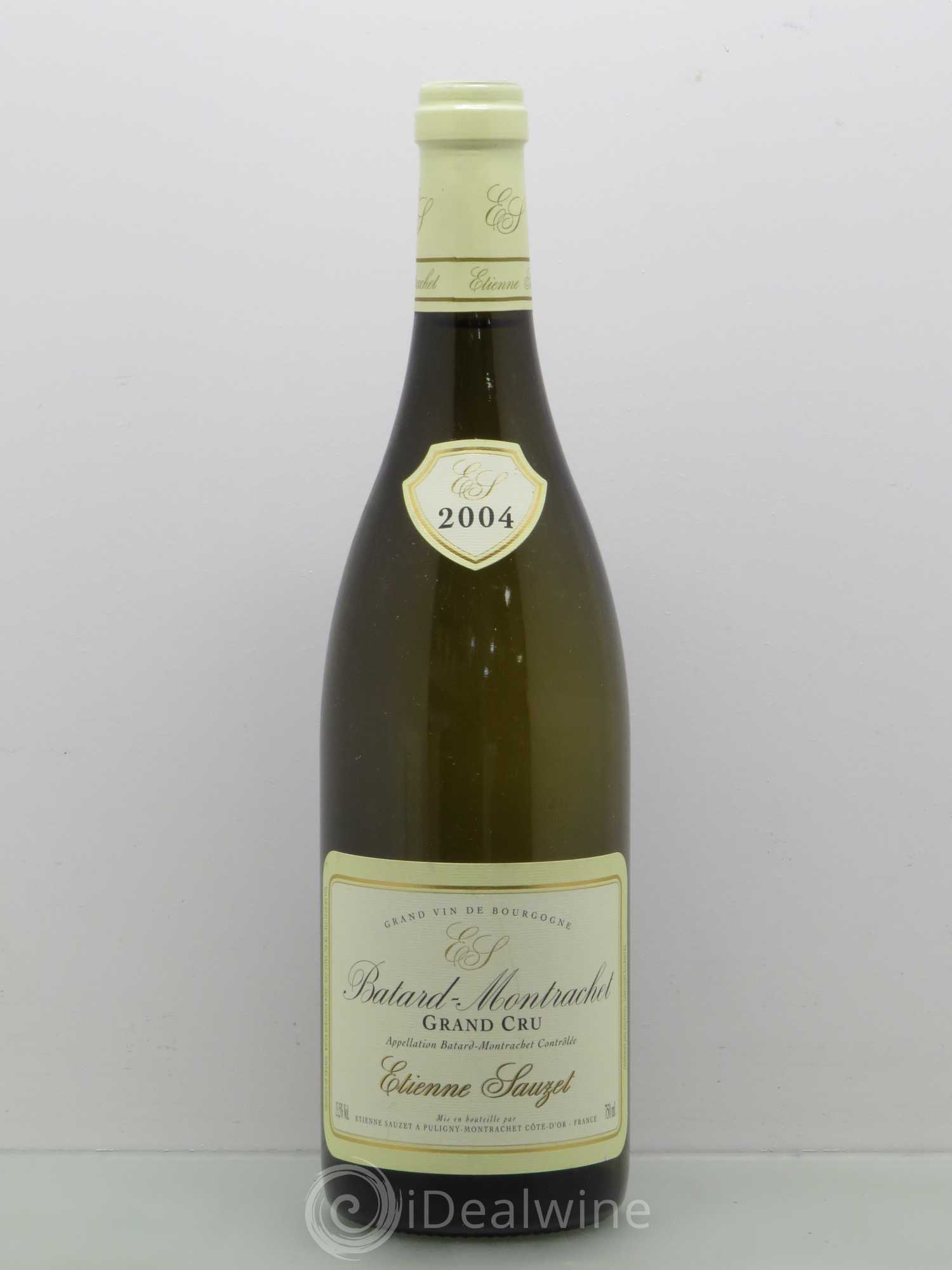 Bâtard-Montrachet Grand Cru Etienne Sauzet (sans prix de réserve) 2004 - Lot de 1 bouteille - 0