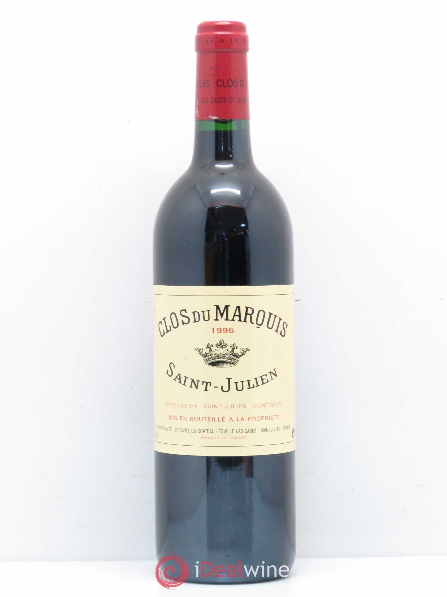 Clos du Marquis 1996 - Lot de 1 bouteille - 0