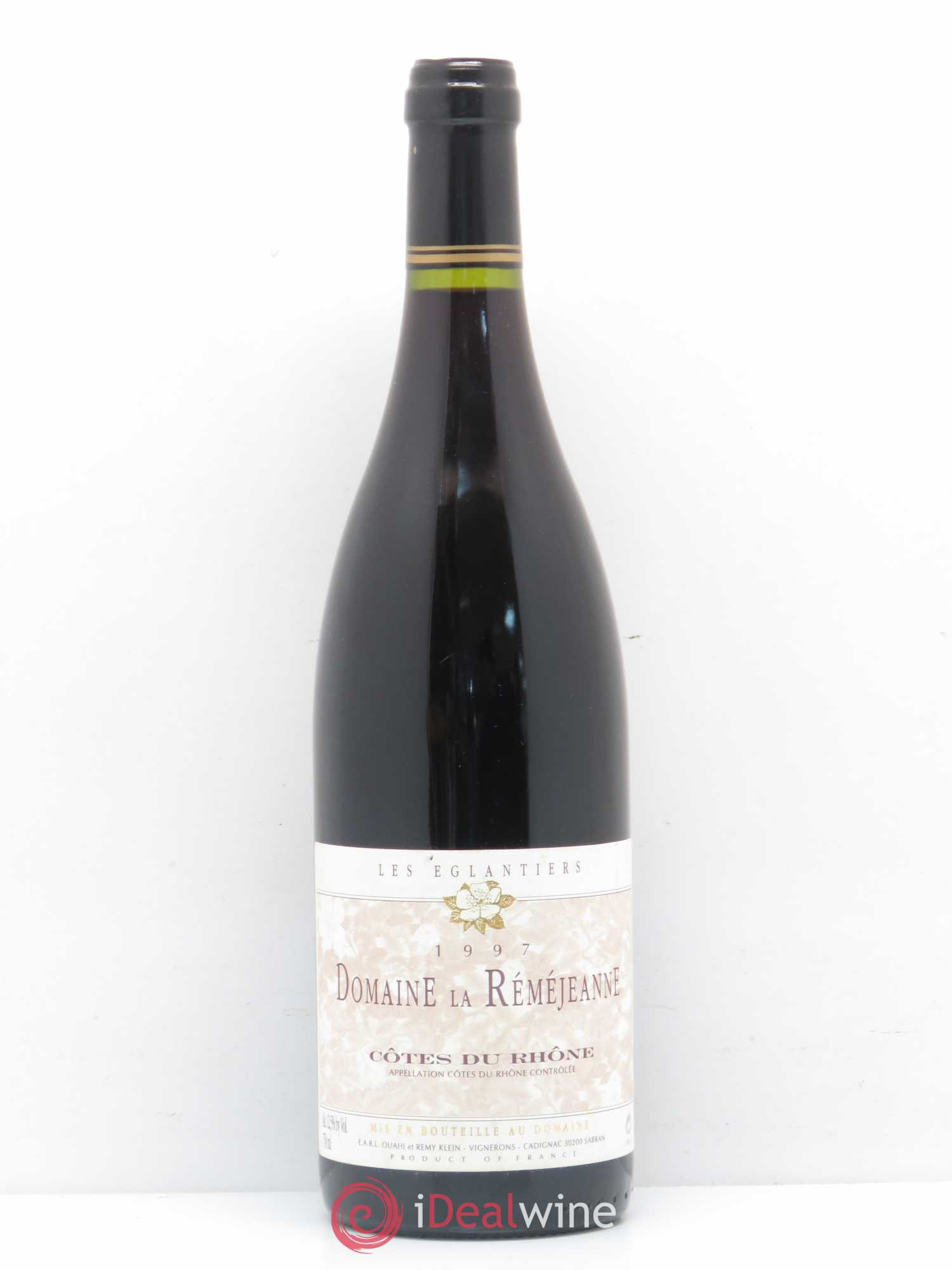 Côtes-du-Rhône Les Eglantiers Domaine de La Remejeanne 1997 - Posten von 1 Flasche - 0
