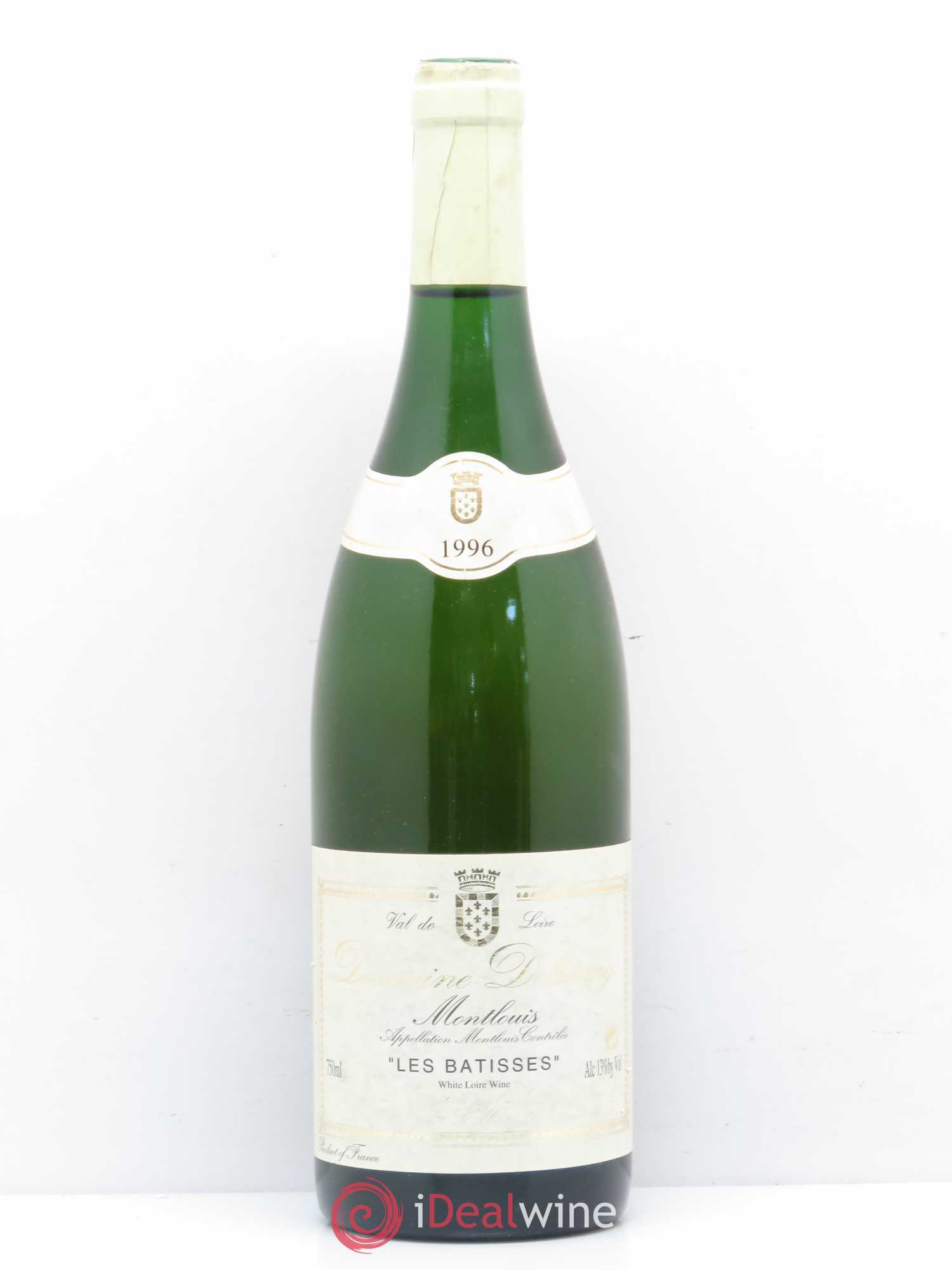 Montlouis-sur-Loire Les Batisses Deletang (sans prix de réserve) 1996 - Posten von 1 Flasche - 0