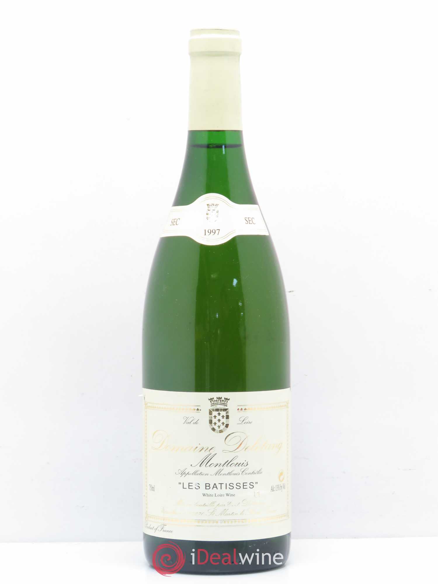 Montlouis-sur-Loire Les Batisses Deletang (sans prix de réserve) 1997 - Posten von 1 Flasche - 0