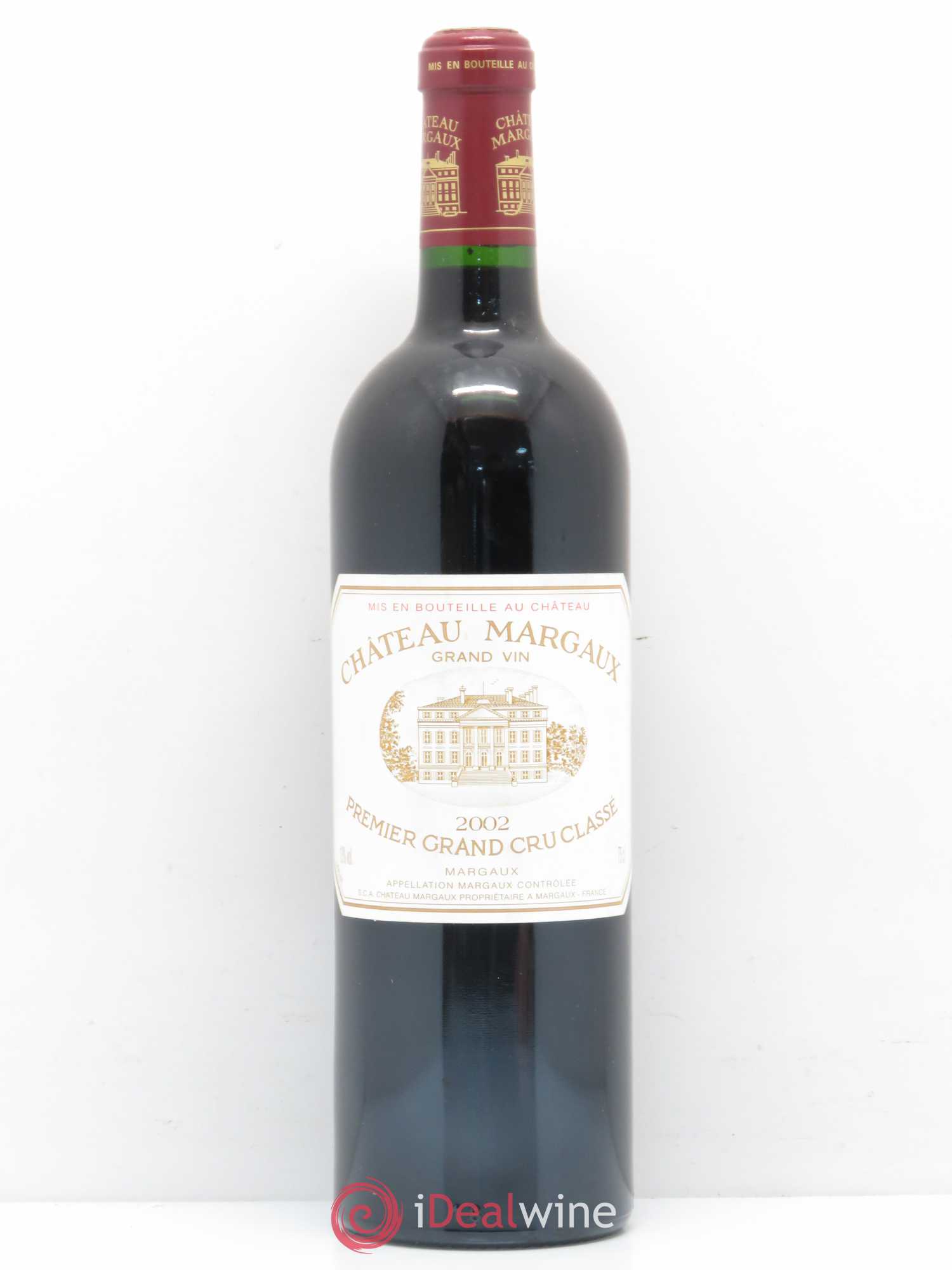 Château Margaux 1er Grand Cru Classé 2002 - Lot de 1 bouteille - 0