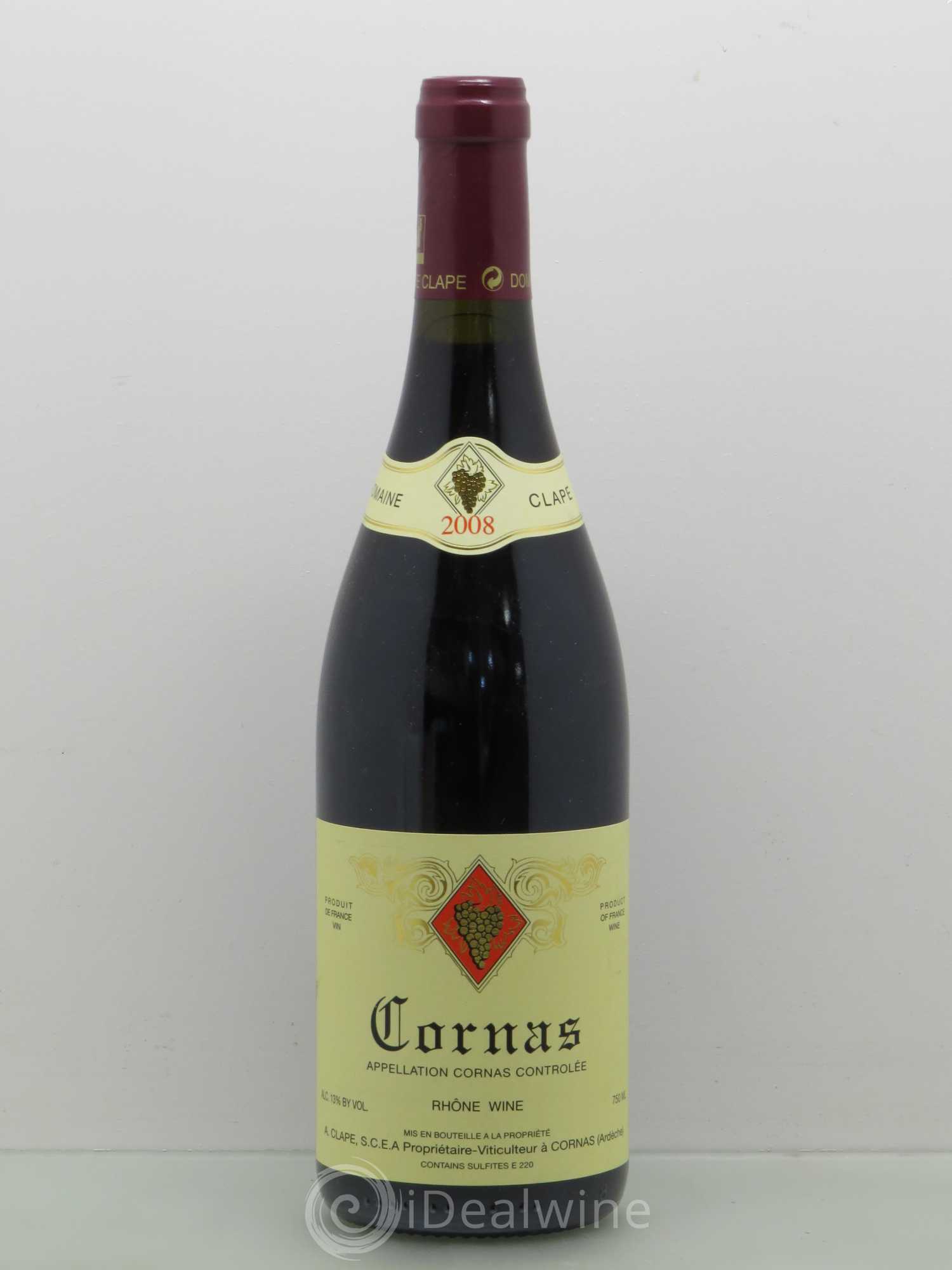 Cornas Auguste Clape 2008 - Lot de 1 bouteille - 0