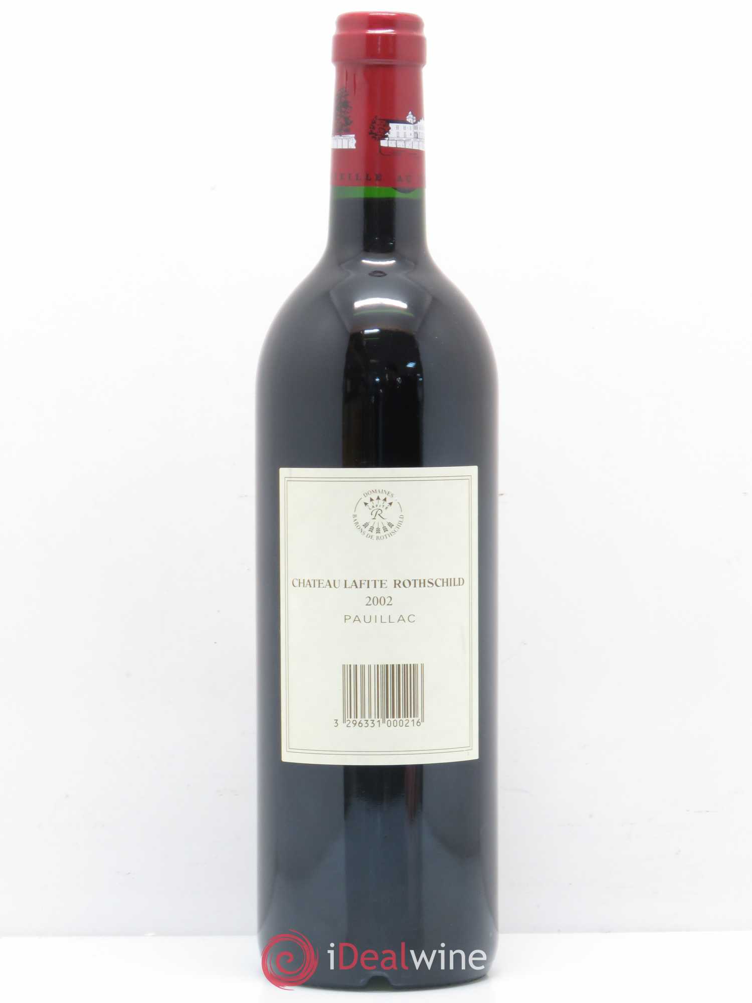 Château Lafite Rothschild 1er Grand Cru Classé 2002 - Lot de 1 bouteille - 1