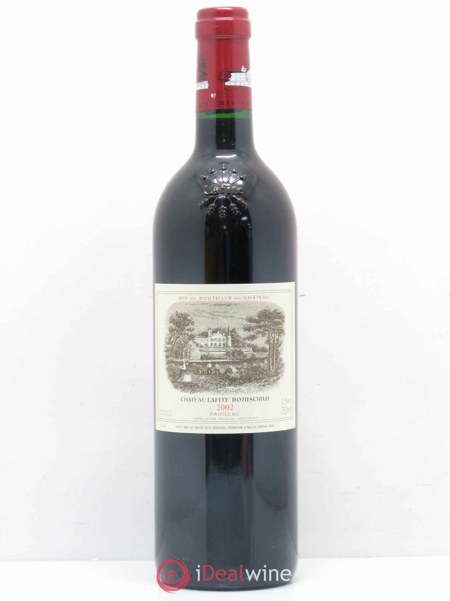 Château Lafite Rothschild 1er Grand Cru Classé 2002 - Lot de 1 bouteille - 0