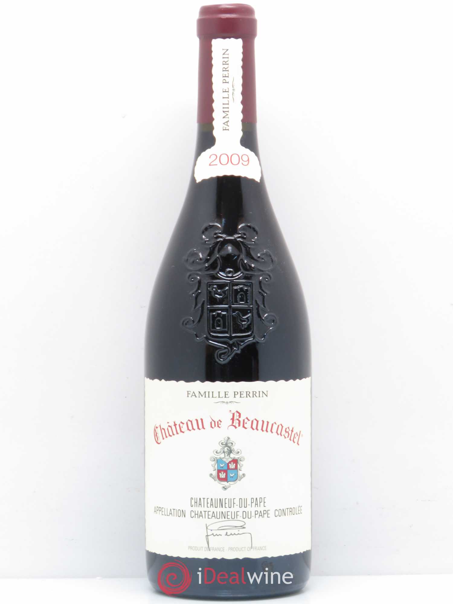 Châteauneuf-du-Pape Château de Beaucastel Famille Perrin 2009 - Lot de 1 bouteille - 0
