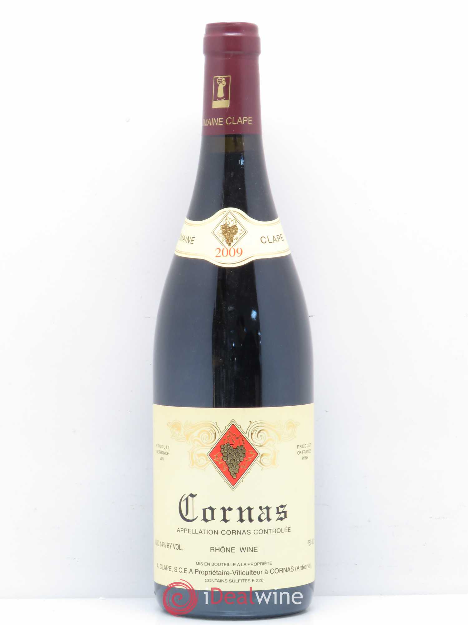 Cornas Auguste Clape 2009 - Lot de 1 bouteille - 0