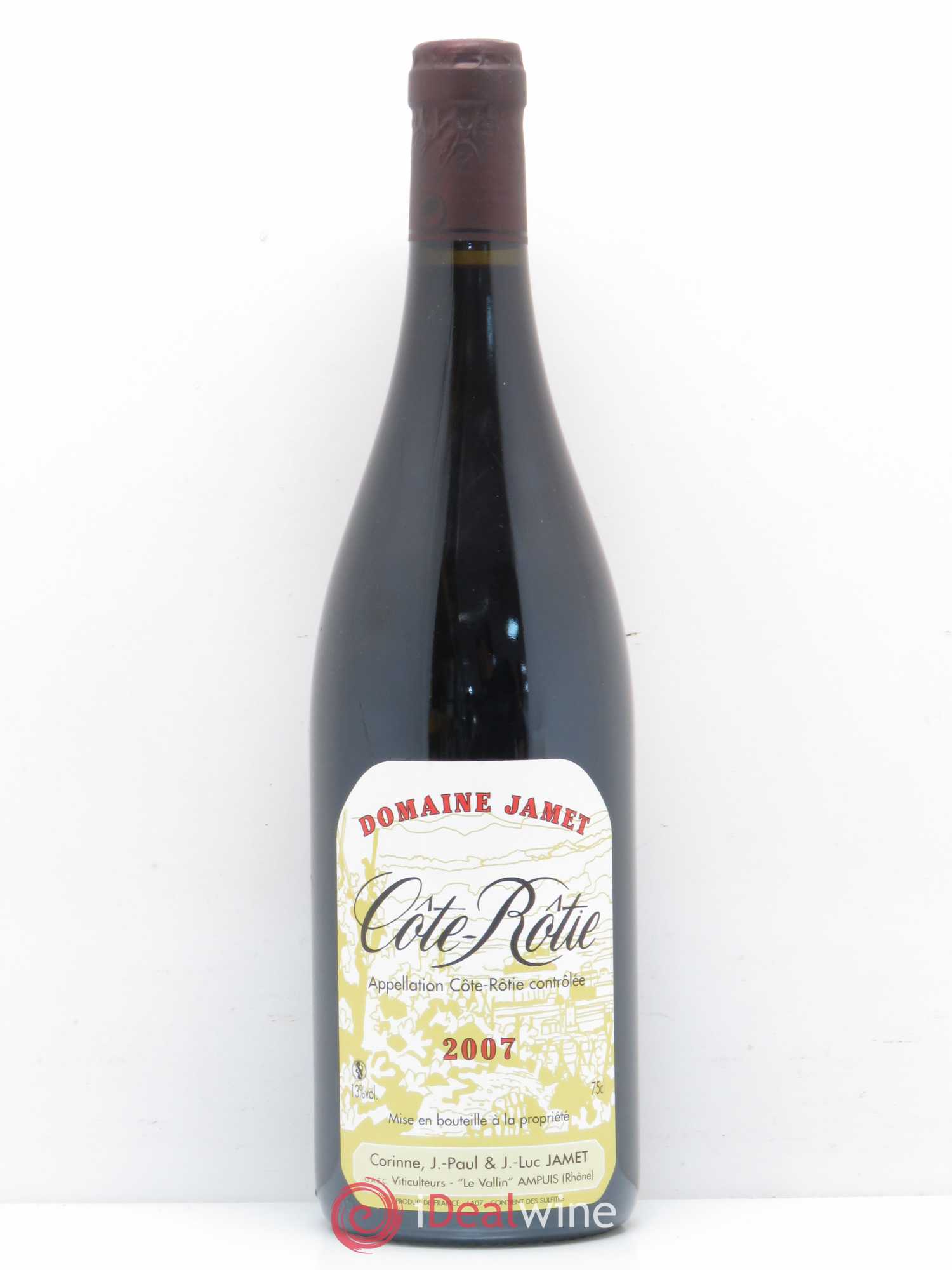 Côte-Rôtie Jamet (Domaine) 2007 - Lot de 1 bouteille - 0