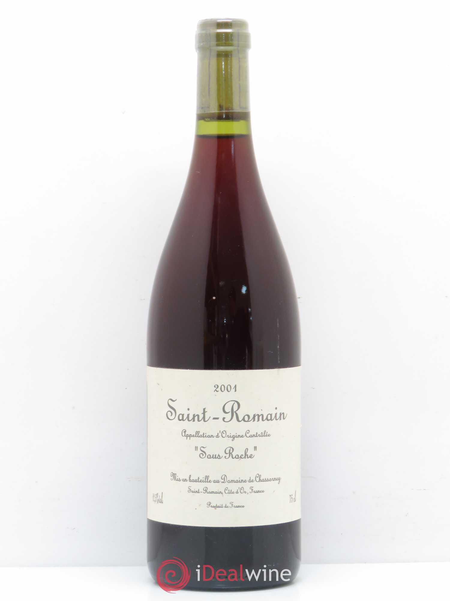 Saint-Romain Sous Roche Qvevris Domaine de Chassorney - Frédéric Cossard 2001 - Lot de 1 bouteille - 0