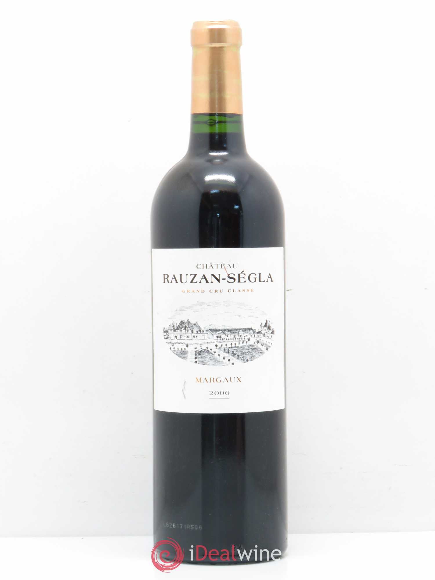 Château Rauzan Ségla Grand Cru Classé 2006 - Lot de 1 bouteille - 0
