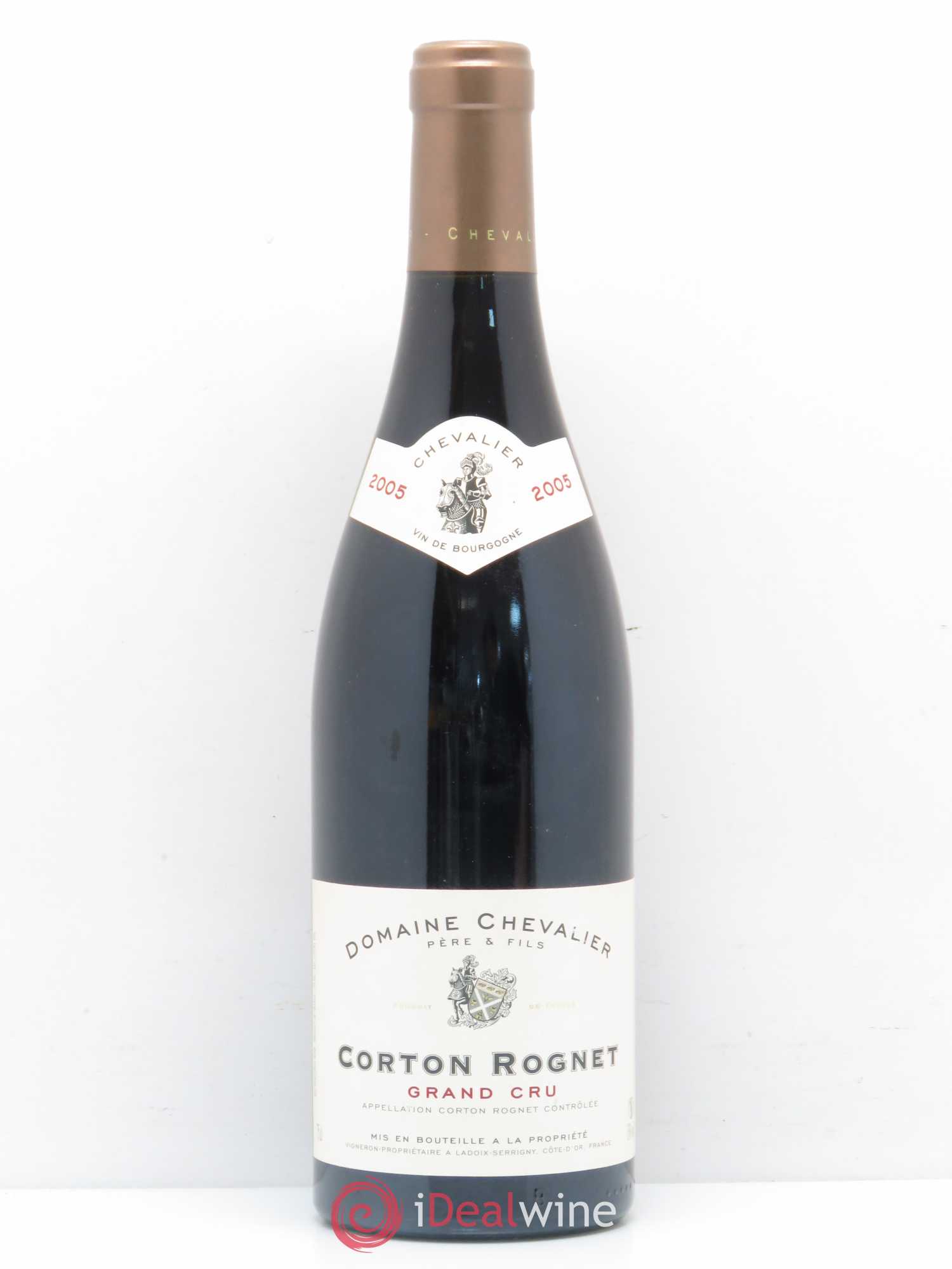 Corton Grand Cru Le Rognet Domaine Chevalier 2005 - Lot de 1 bouteille - 0