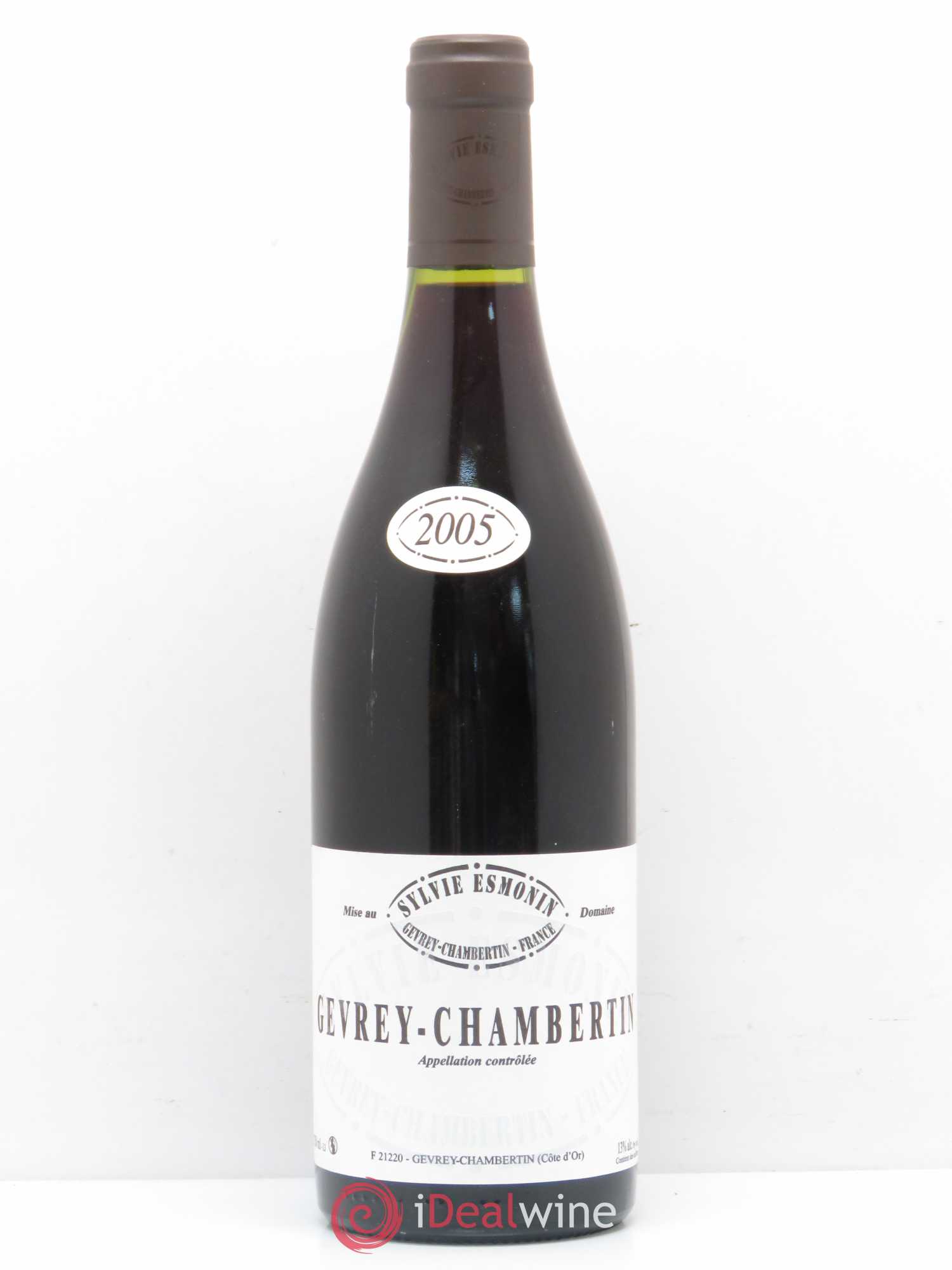 Gevrey-Chambertin Sylvie Esmonin 2005 - Lot de 1 bouteille - 0